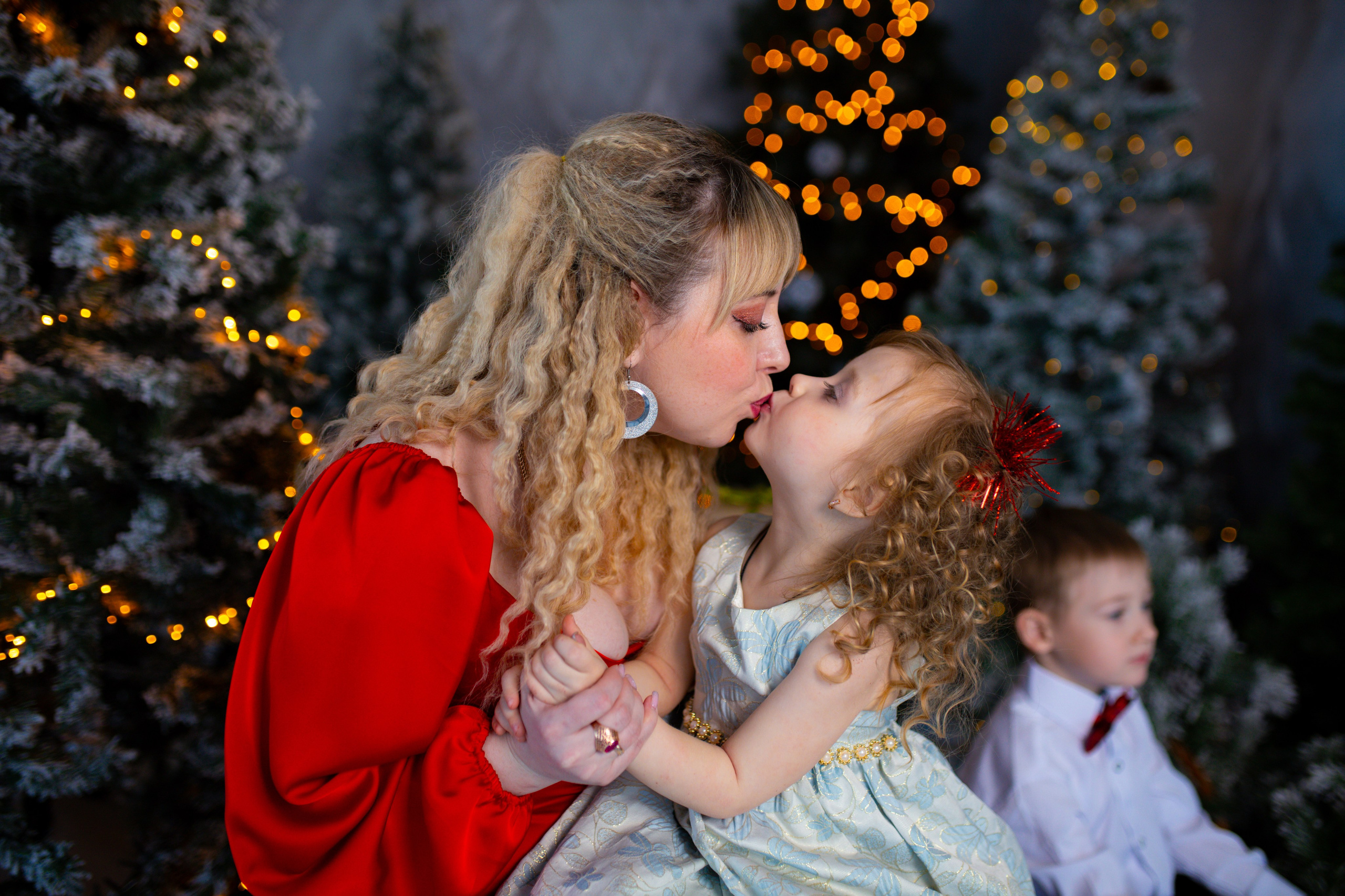 Семейная новогодняя фотосессия. Свадебный и семейный фотограф Виолетта в Липецке