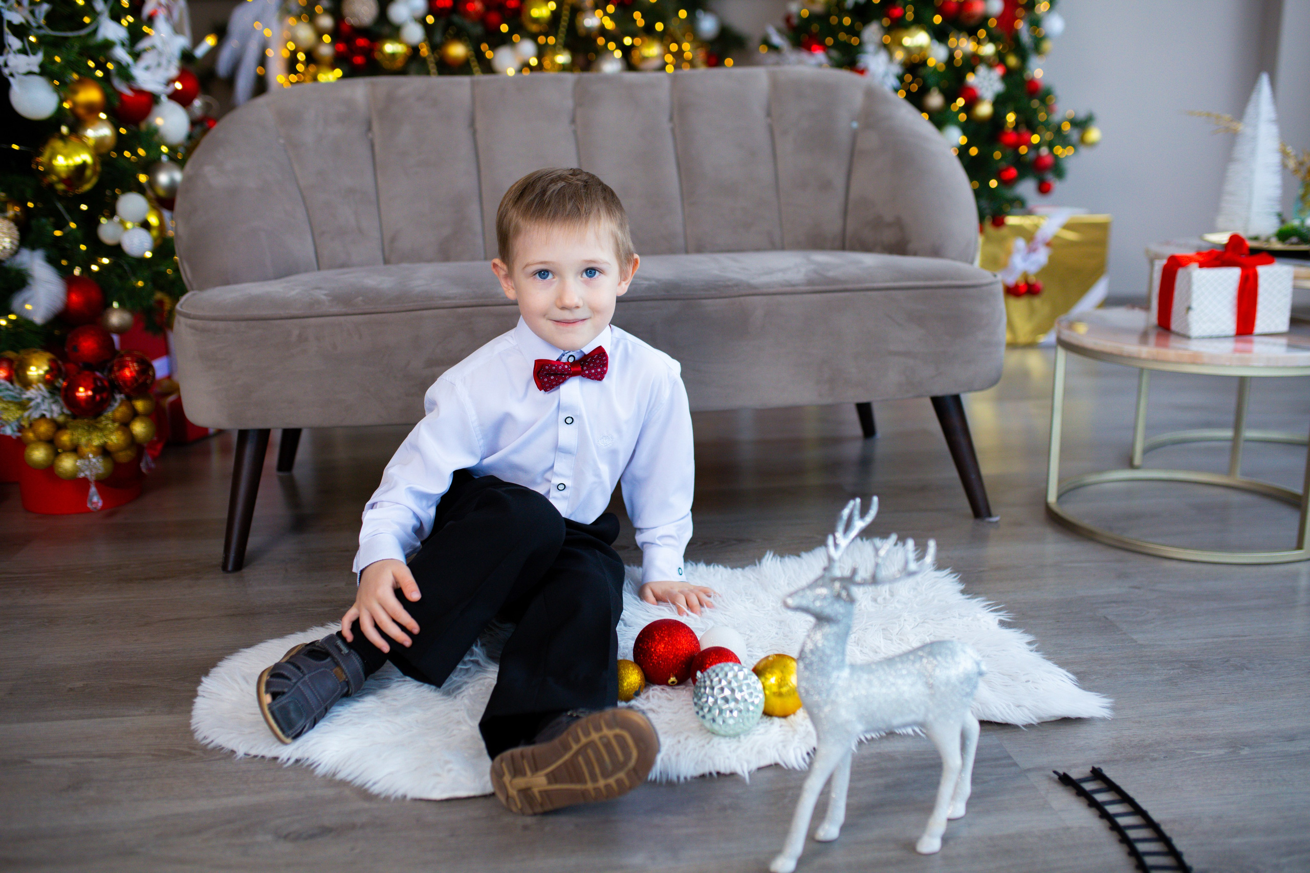 Семейная новогодняя фотосессия. Свадебный и семейный фотограф Виолетта в Липецке