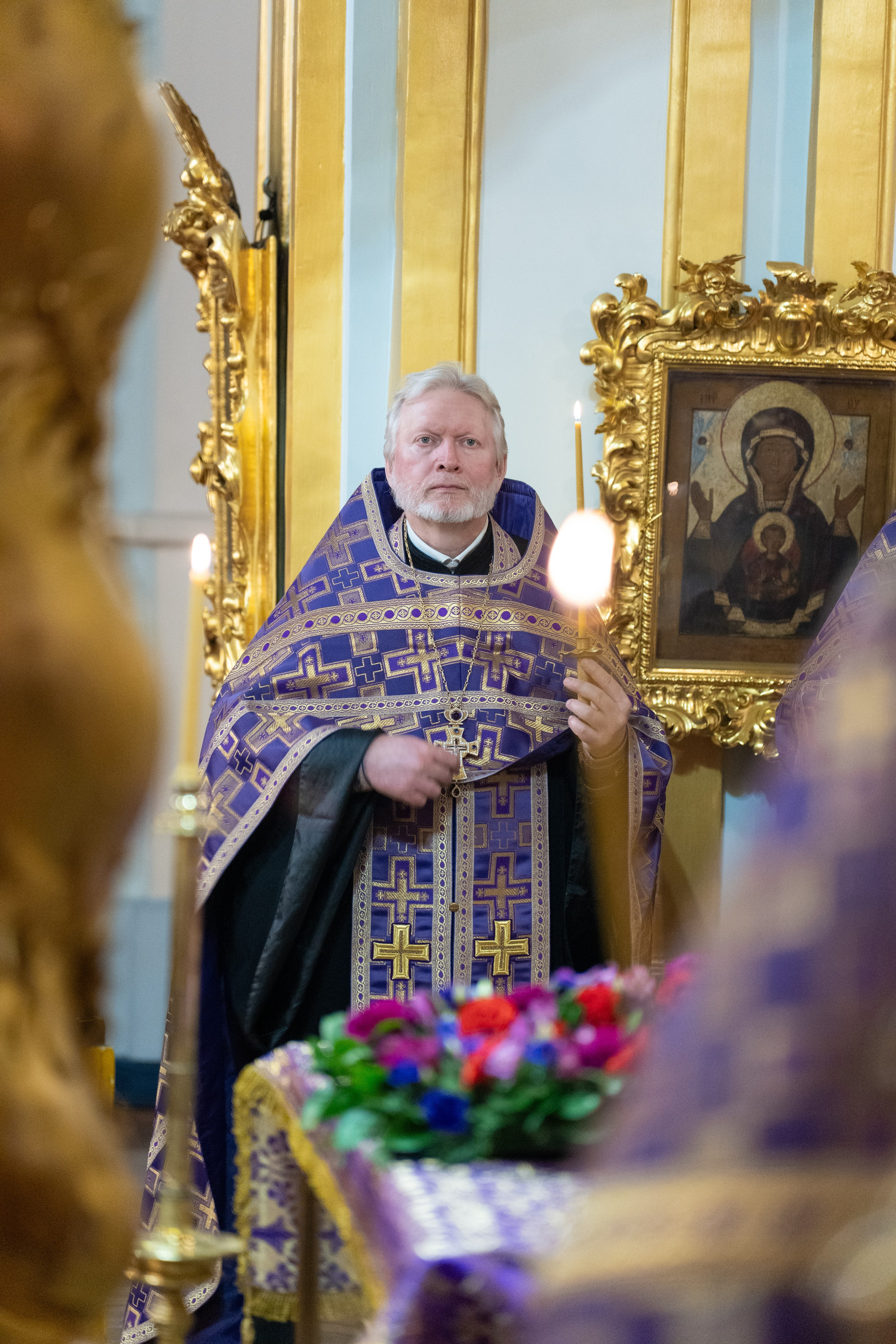 Воскресное бдение в канун Недели Крестопоклонной. НИКОЛО-БОГОЯВЛЕНСКИЙ МОРСКОЙ СОБОР