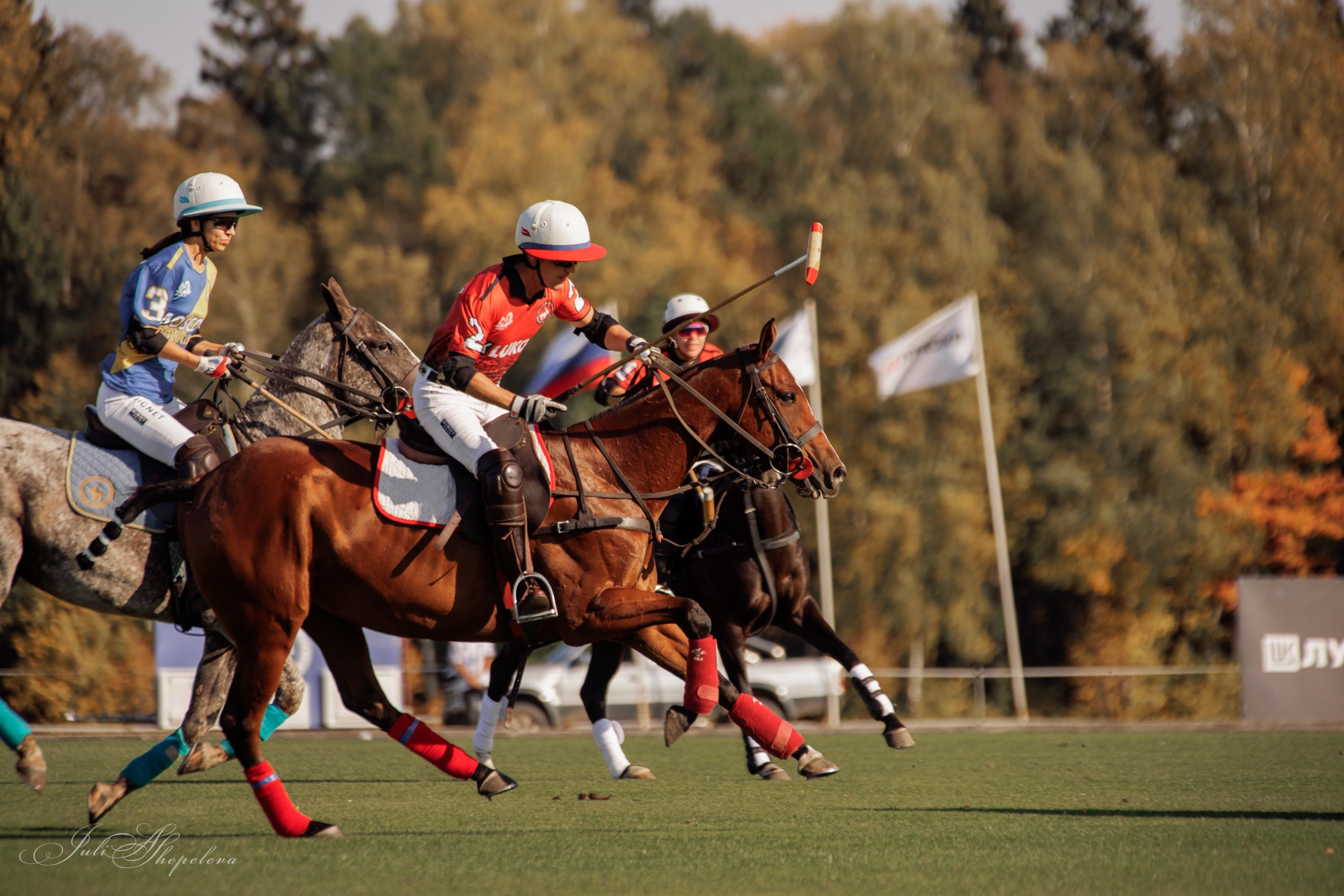 Осенний кубок по конному поло. Детская Конная фотография в Москве Юлия Шепелева