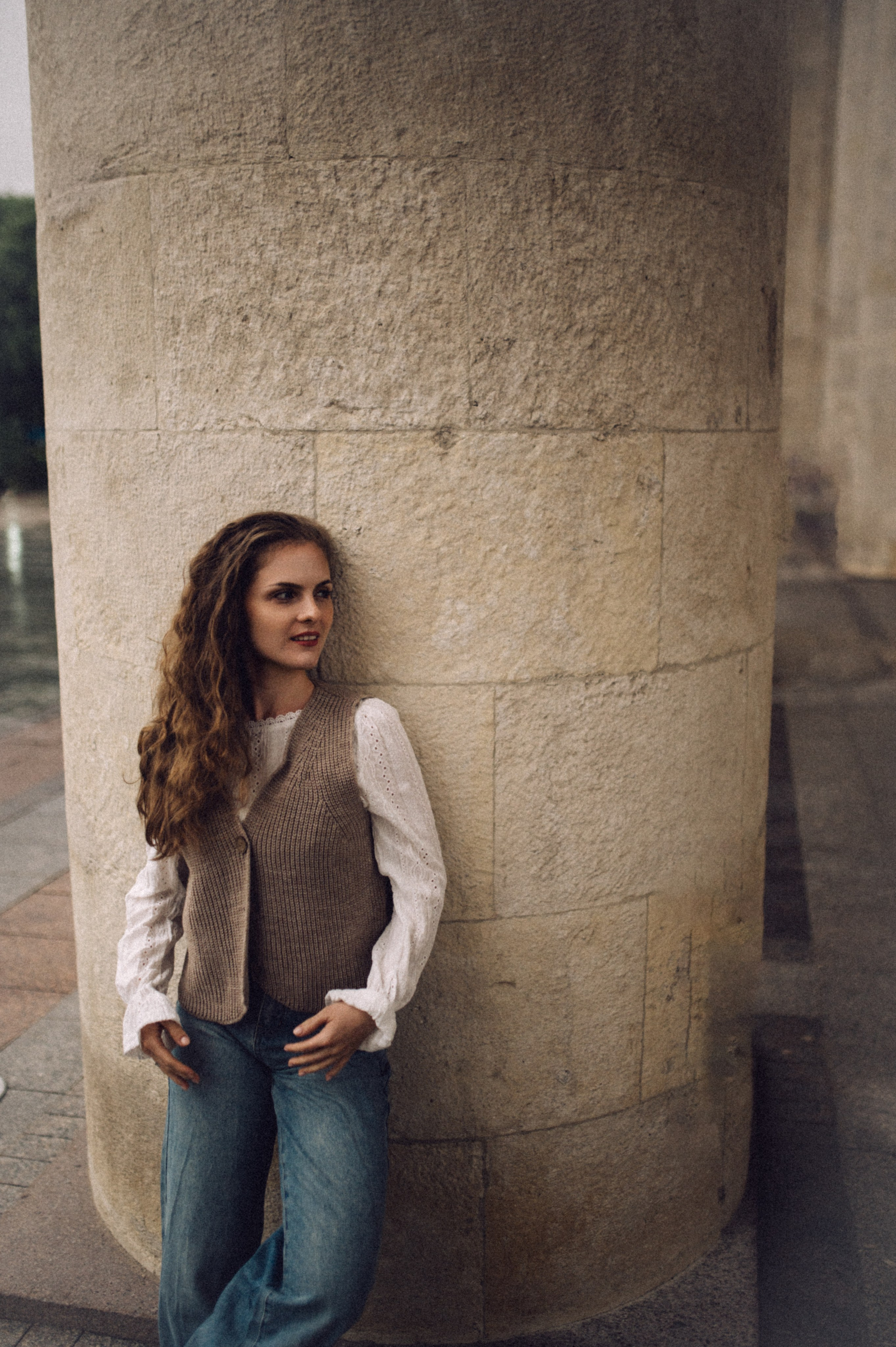 Под дождём🎥🤍. Лайфстайл фотограф в Москве Серебрянская Фаина