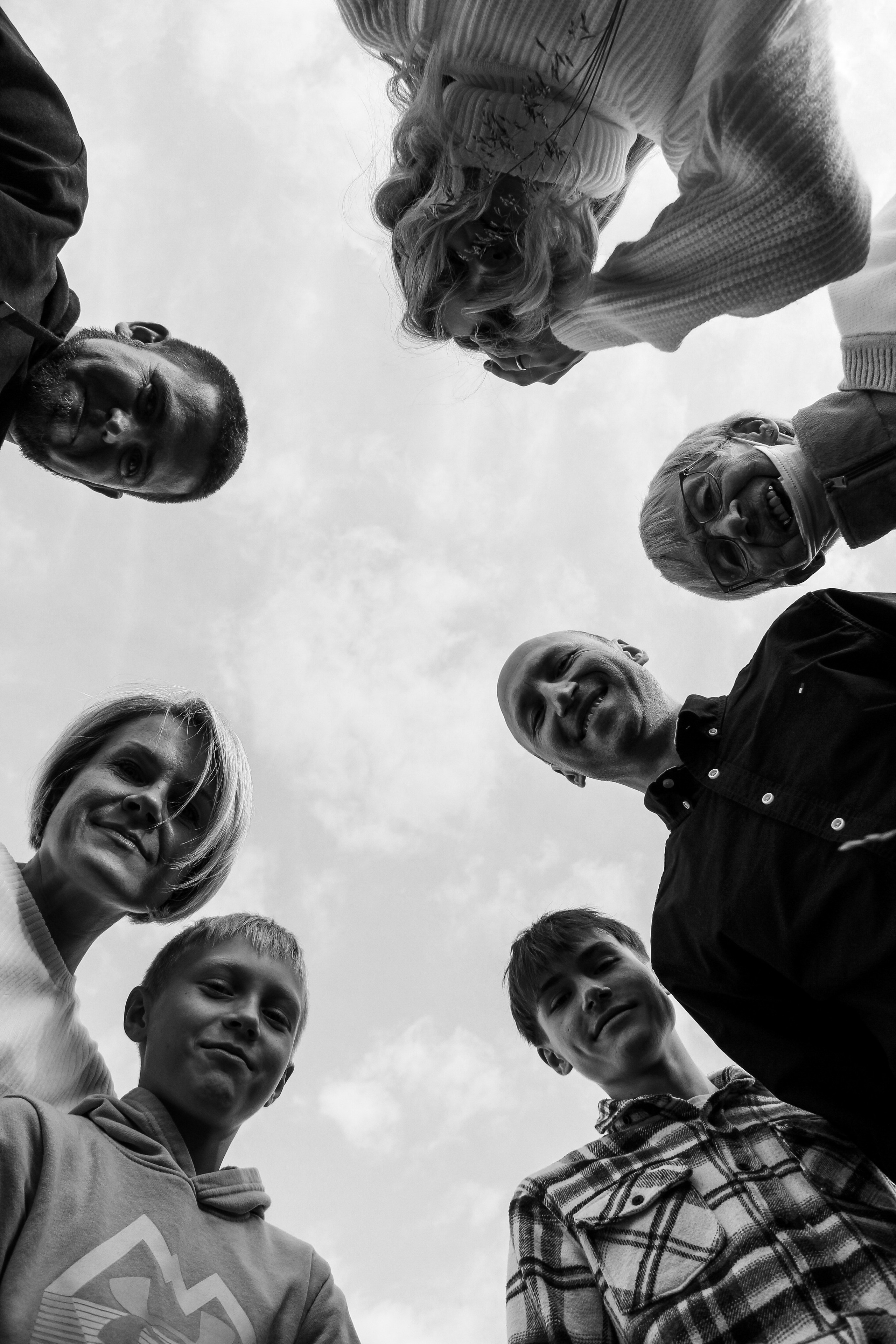 Семейная фотоистория. Большая семья Константина и Анны. Семейный фотодуэт Ирина и Николай Власьевы. Фотосессии в Новосибирске