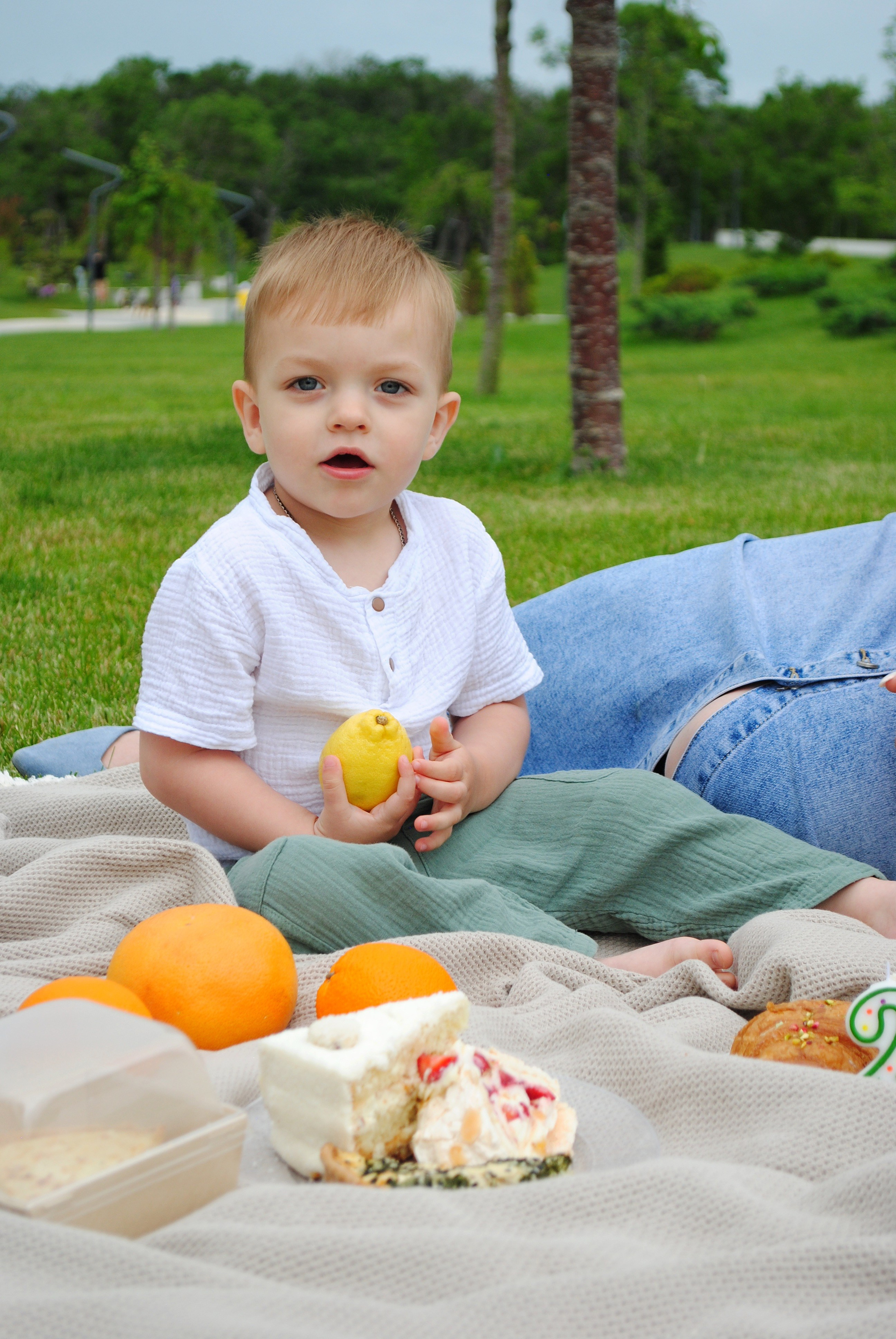 Настя и семья. Фотограф Мария Мусаелян