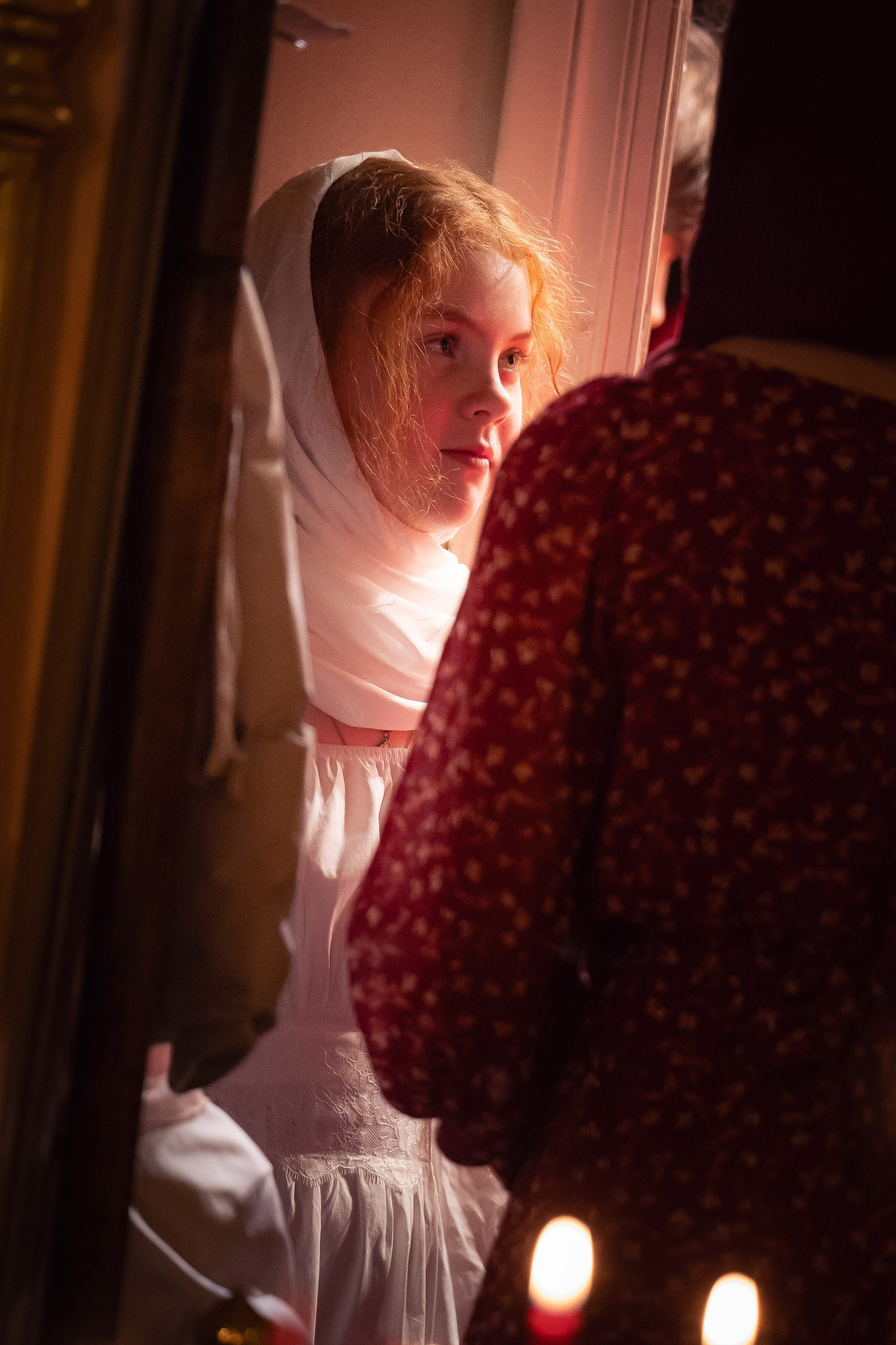 Богородский храм. Пасха. Полунощница, Божественная литургия. Антон и Татьяна Денисенко — В храме