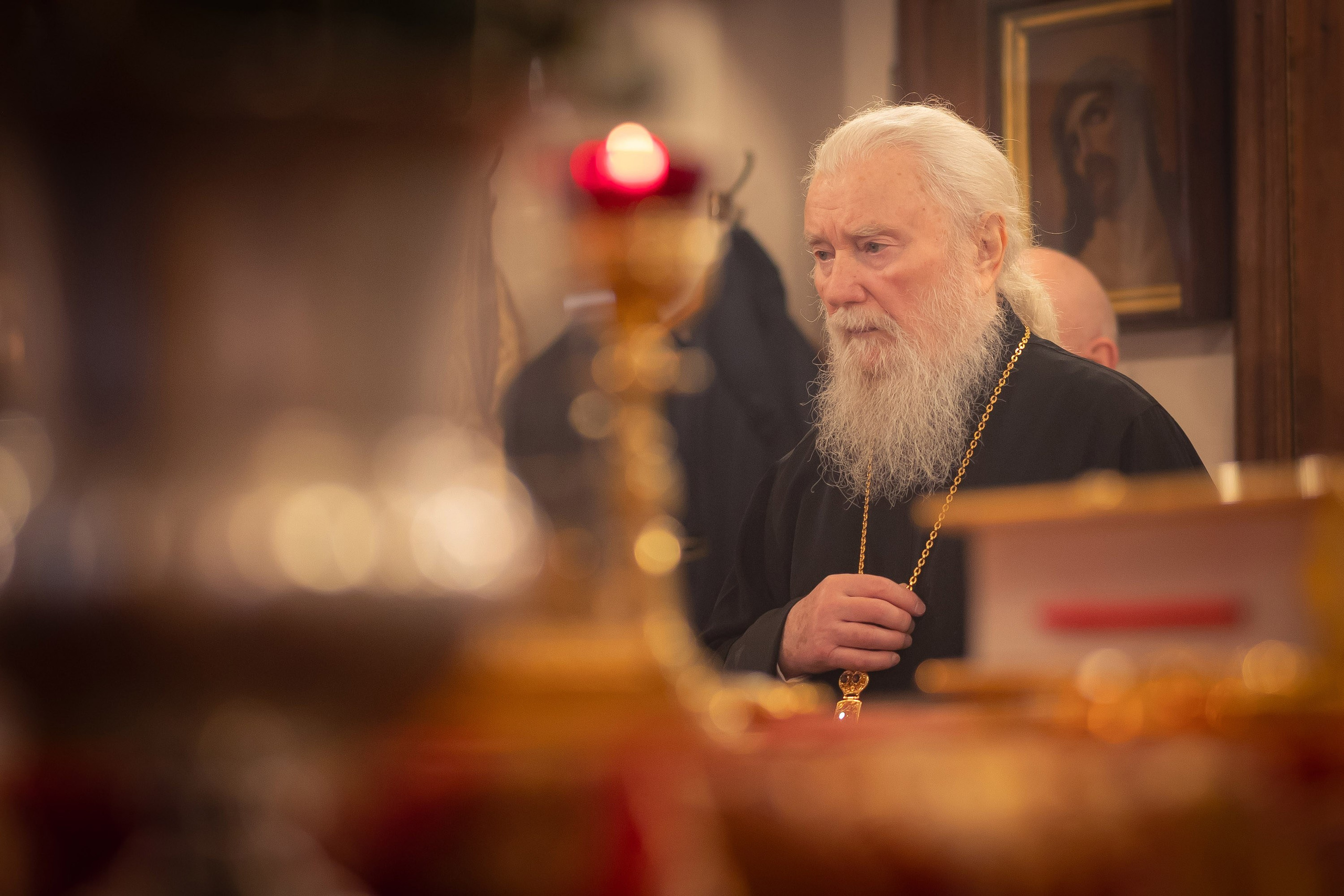 Богородский храм. Пасха. Полунощница, Божественная литургия. Антон и Татьяна Денисенко — В храме