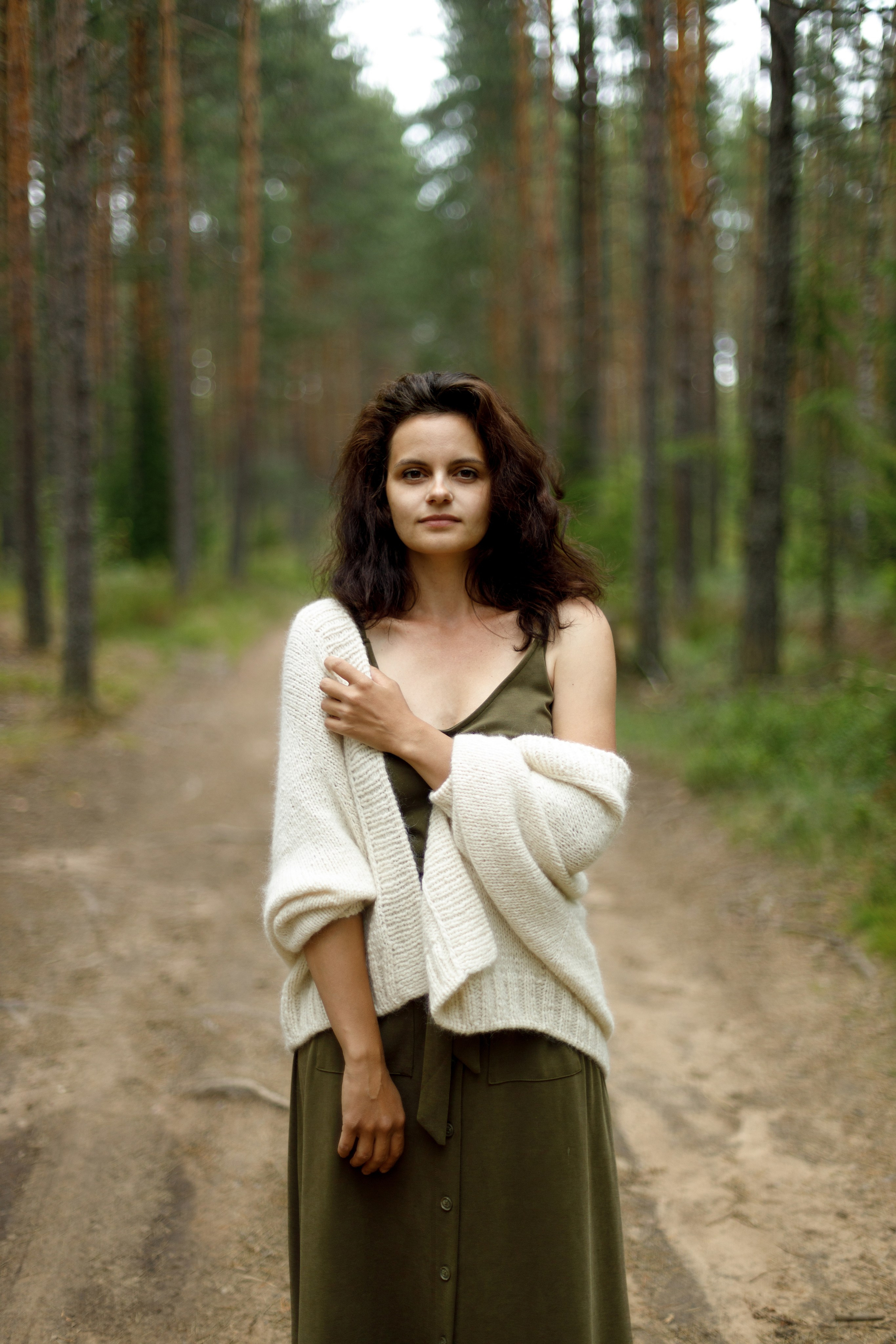 Настя в лесу. Фотограф в Санкт-Петербурге Ксения Андреева