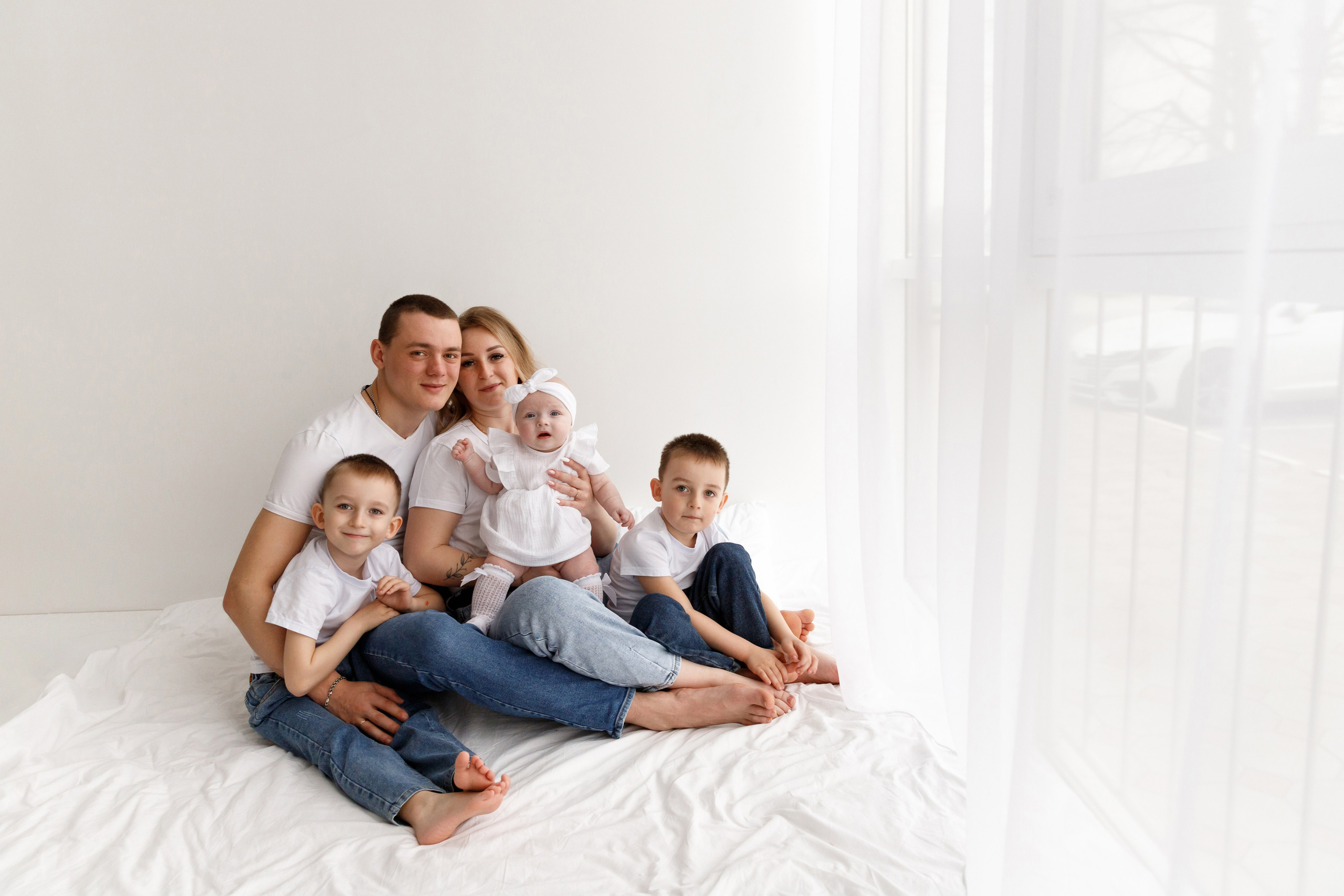 Семейная фотосессия. Фотограф новорожденных Славянск-на-Кубани Куцевольская Екатерина