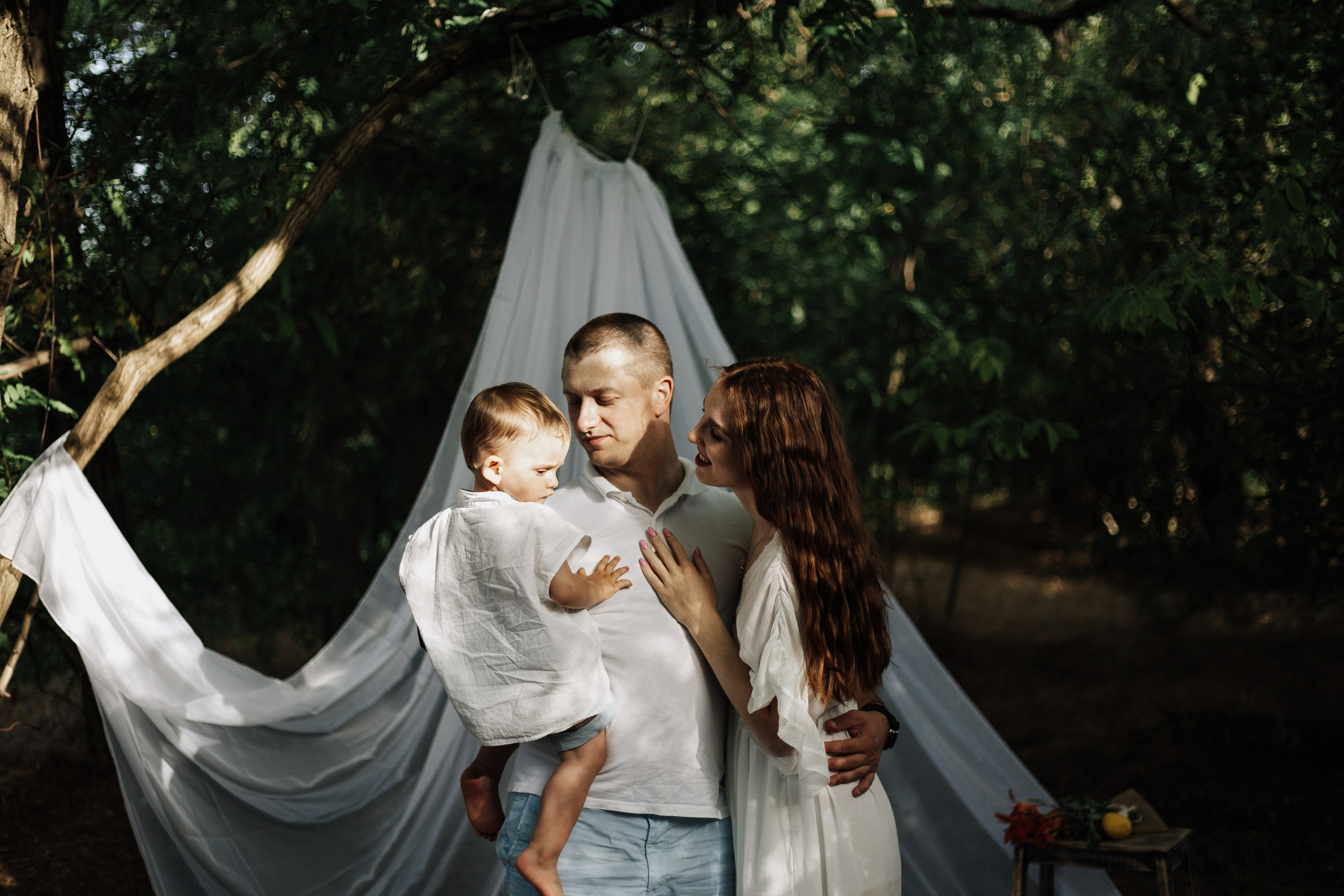 Артем, Вероника и Арсений на пикнике. Фотограф в Крыму | Виктория Нотевская