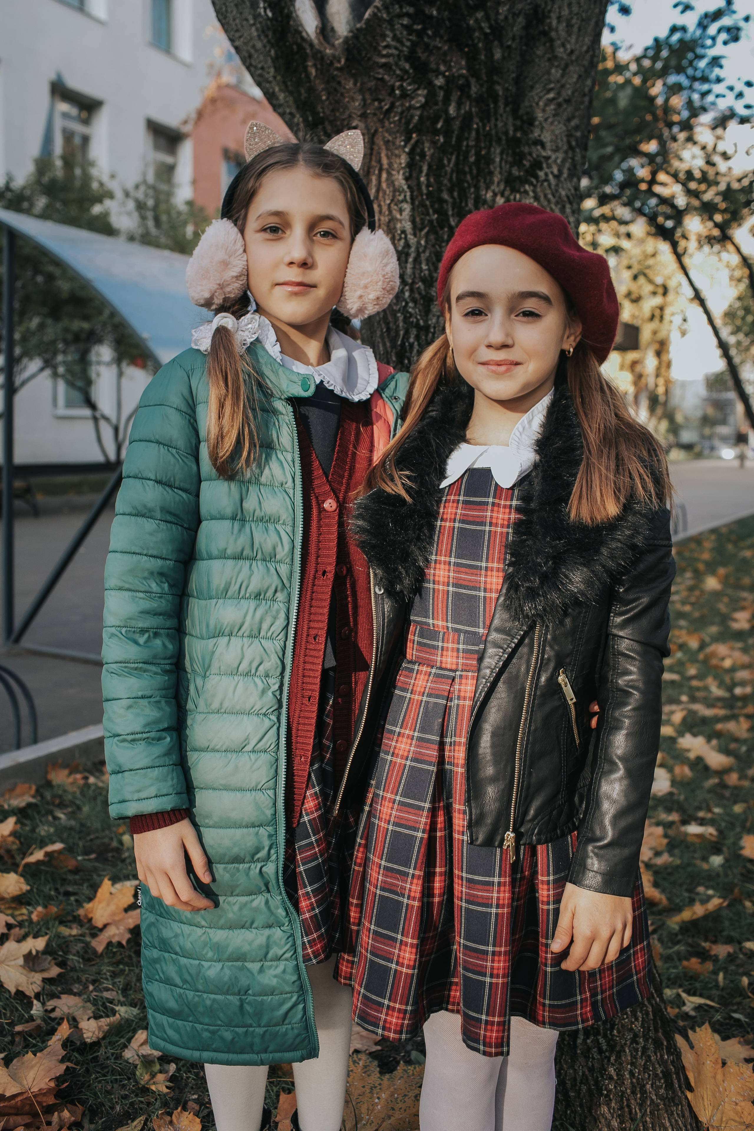 Осенняя съемка 4 класса для Выпускных альбомов. Семейный фотограф в Москве Наталья Чуб, заказать Фотокнигу