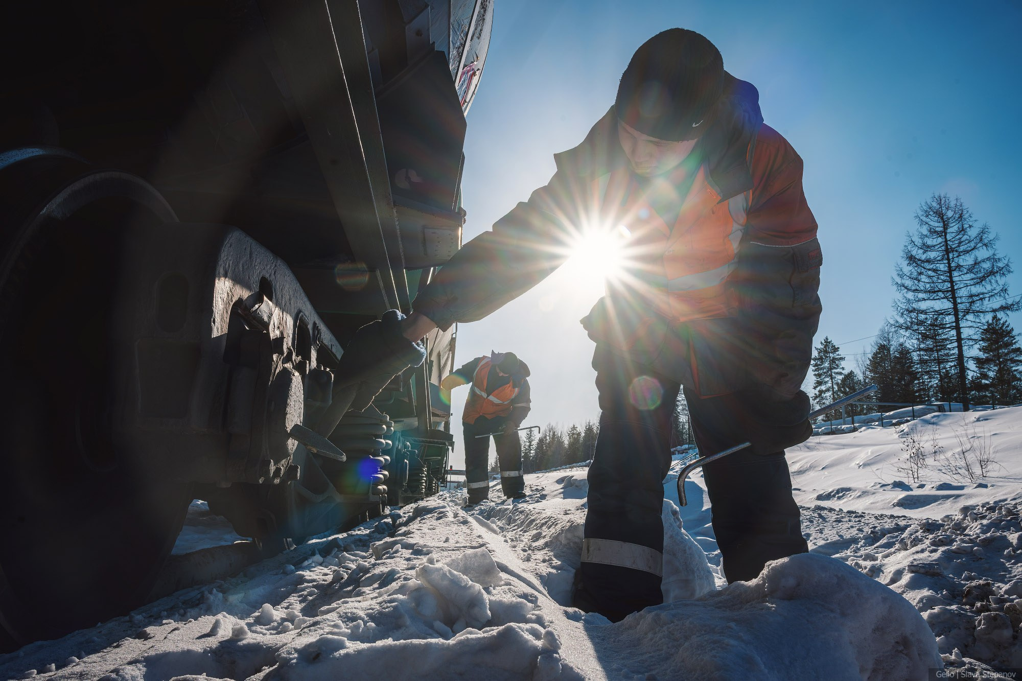 Железная дорога. Фотограф Слава Степанов, Gelio