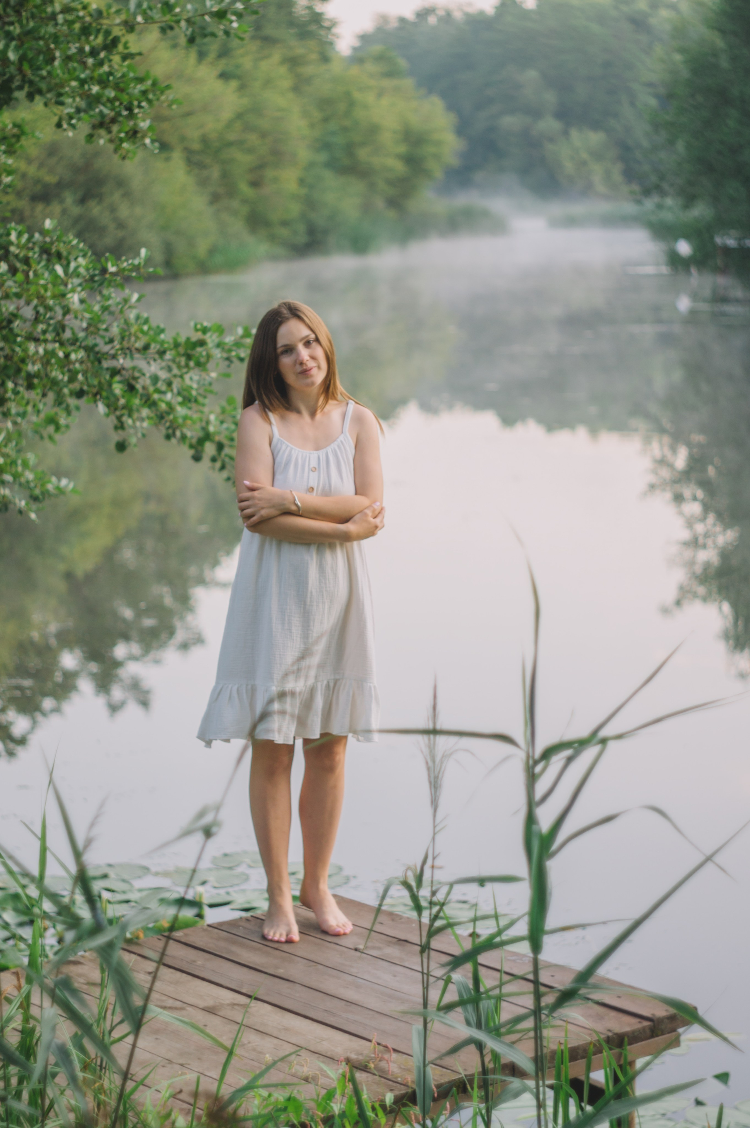 Марина. Рассвет. Фотограф Людмила Белова