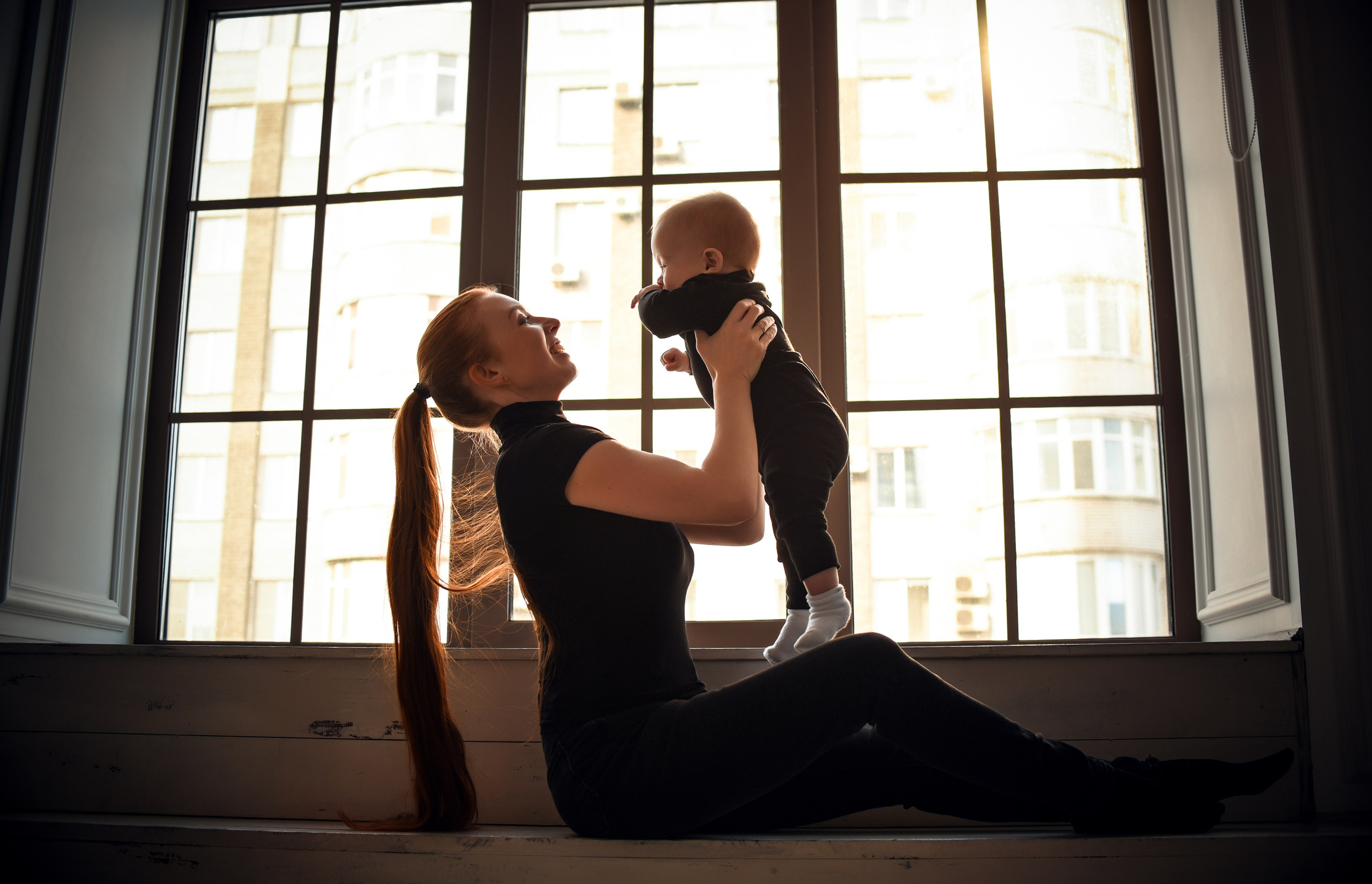 Семейная студийная фотосессия 3. Свадебный, семейный, детский, контент фотограф в Омске Максим Ильин