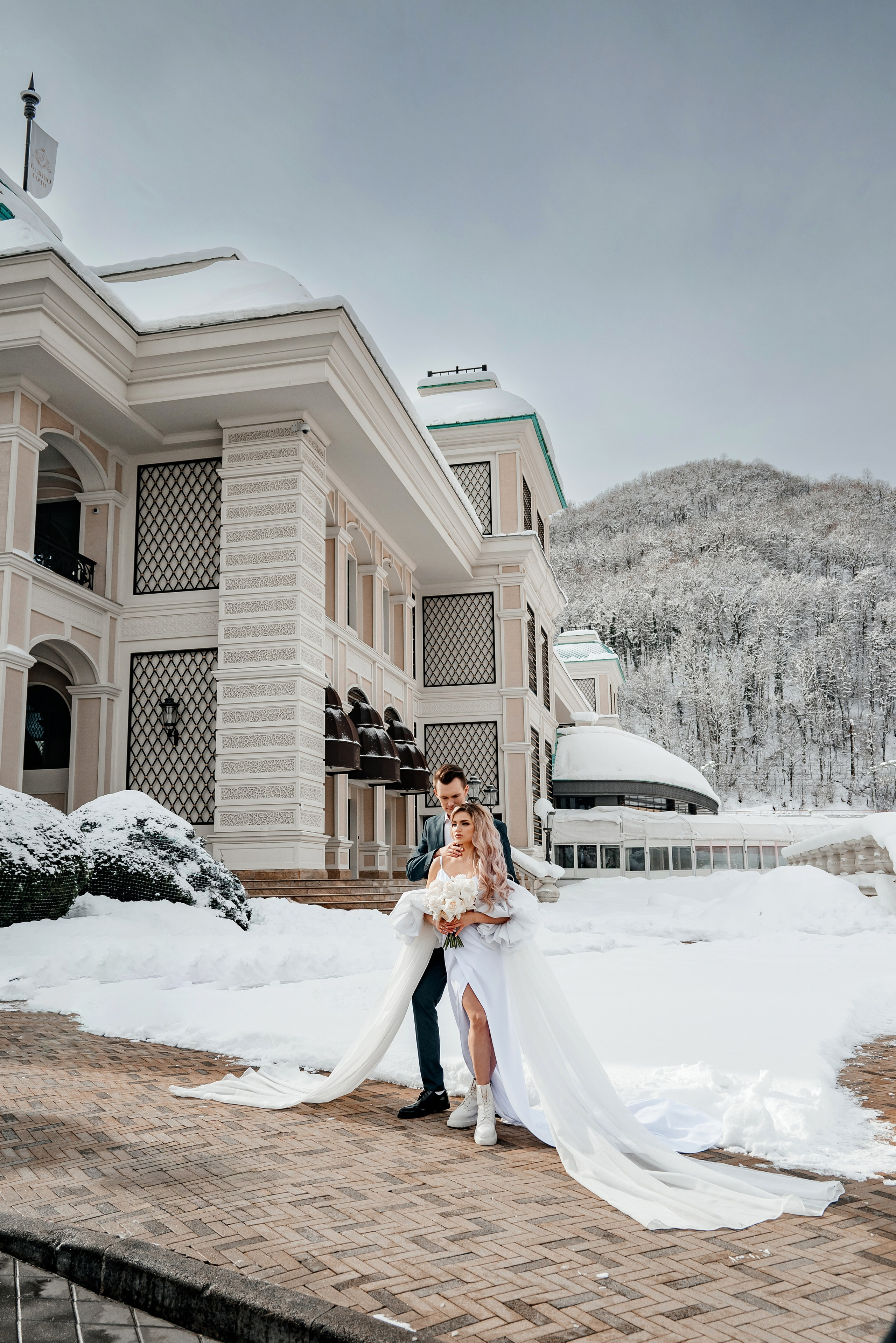 Зимняя свадьба в Сочи🥰. Свадебный и семейный фотограф в Донецке, Ростове, Севастополе!