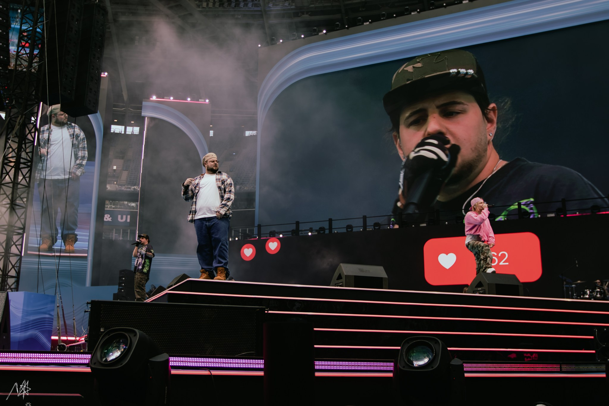 Nkeeei, unique & Artem Shilovets. Концертный фотограф