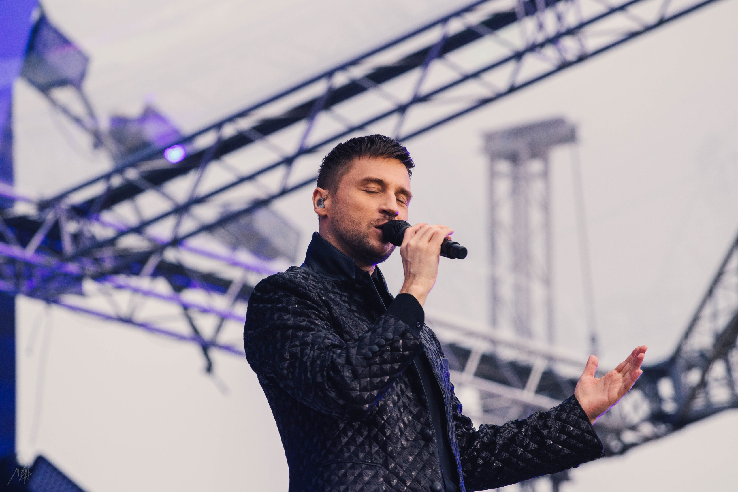 Сергей Лазарев // VK фест Санкт-Петербург. Концертный фотограф