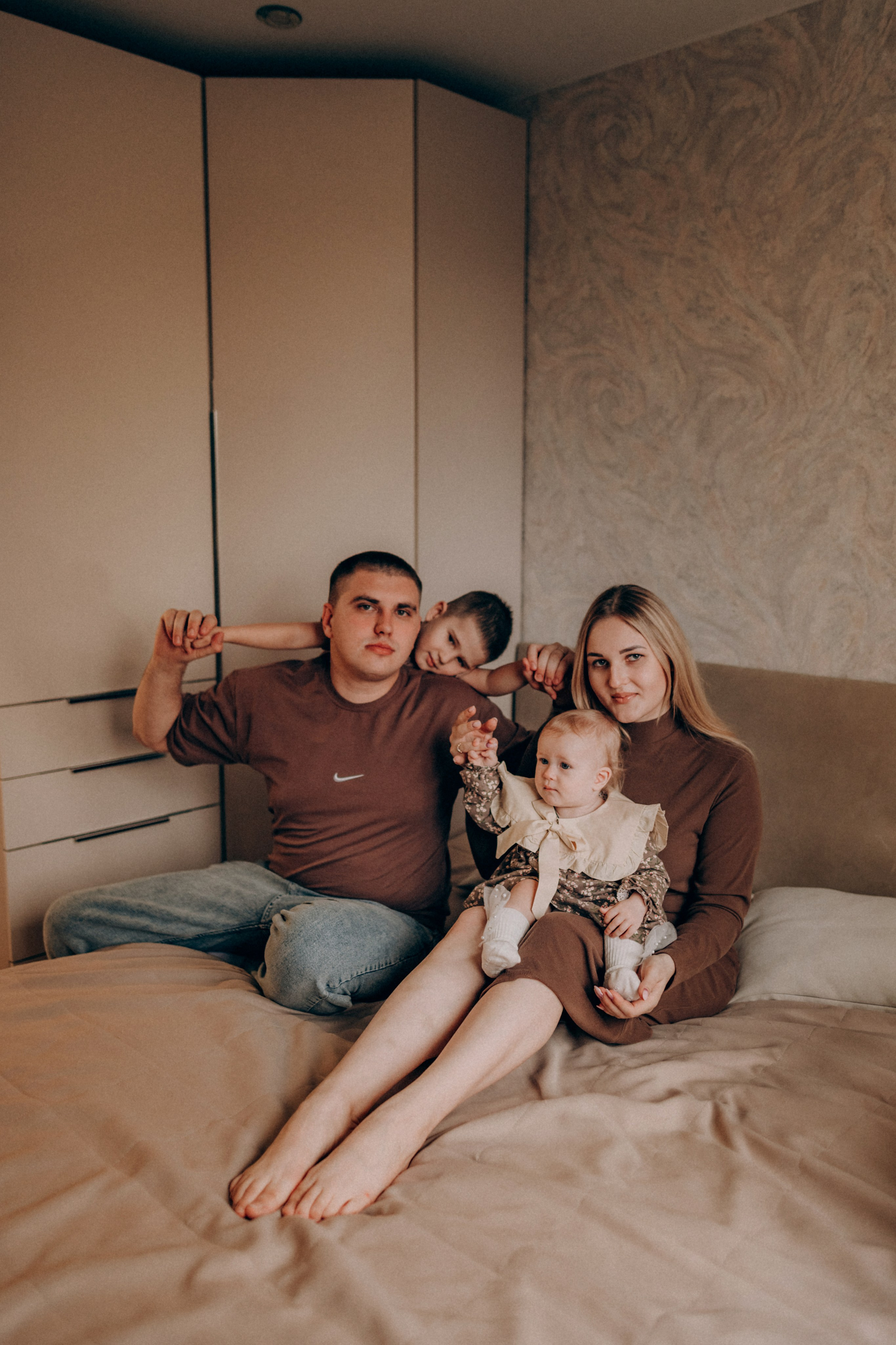 Семья Кикоть. Фотограф Юлия Стрыгина