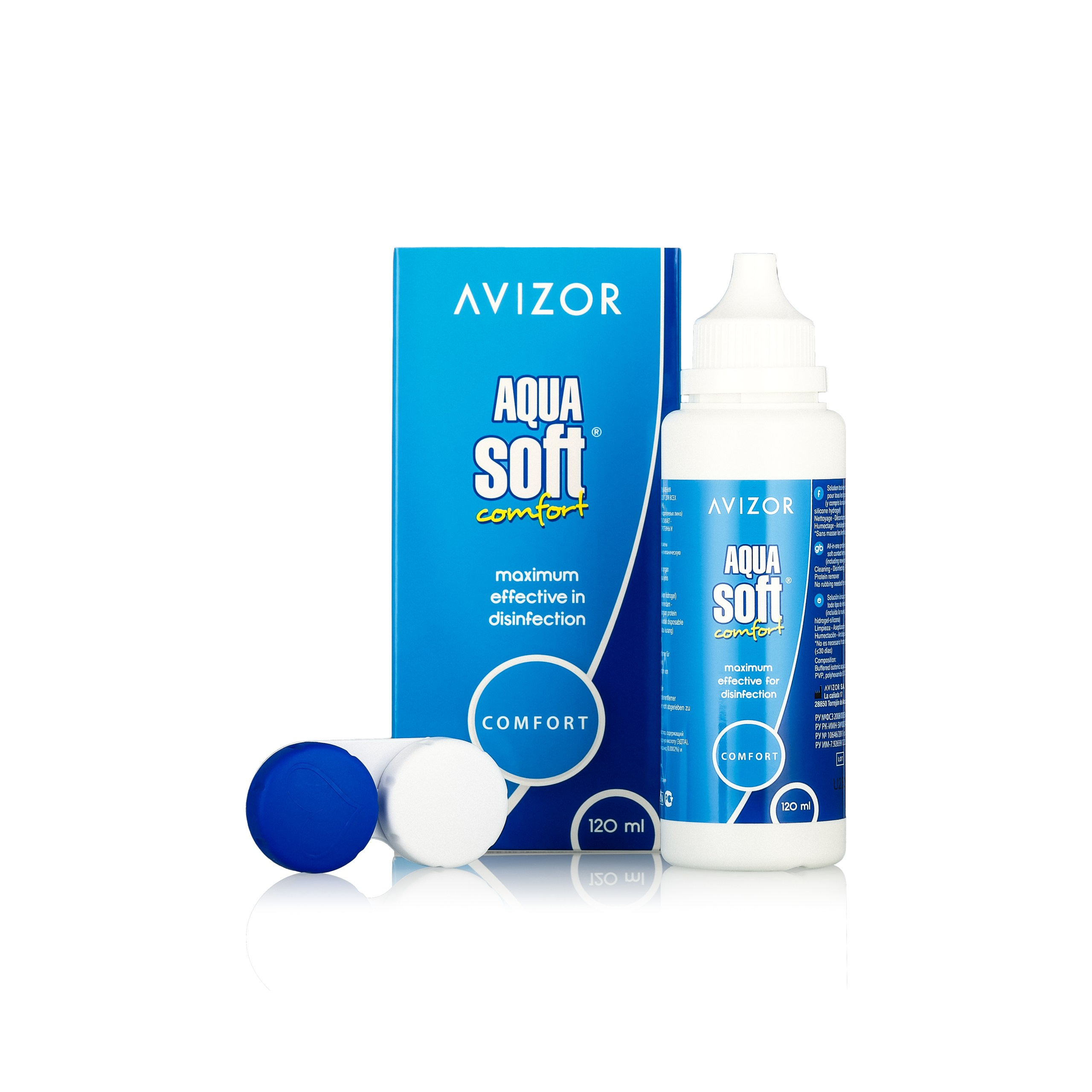 Фотосъёмка упаковки Avizor Aqua Soft — чистая подача продукции для e-commerce и каталогов