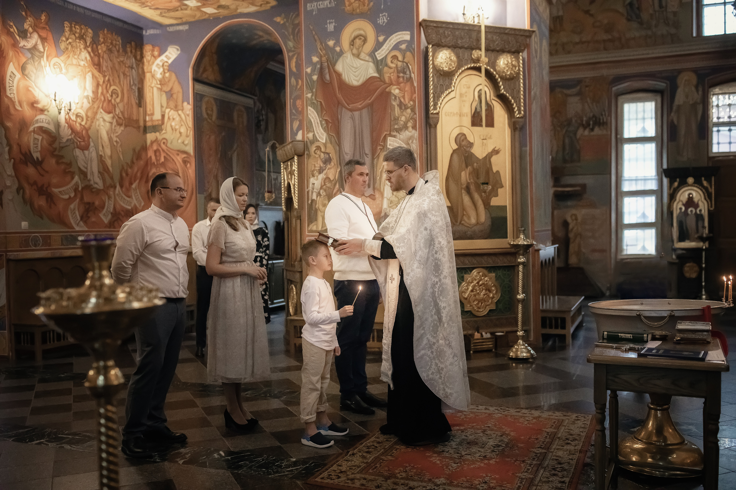 КРЕЩЕНИЕ МИХАИЛА. ФОТОГРАФ