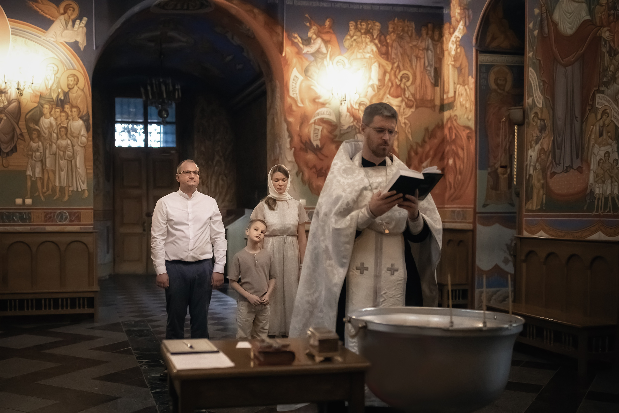 КРЕЩЕНИЕ МИХАИЛА. ФОТОГРАФ