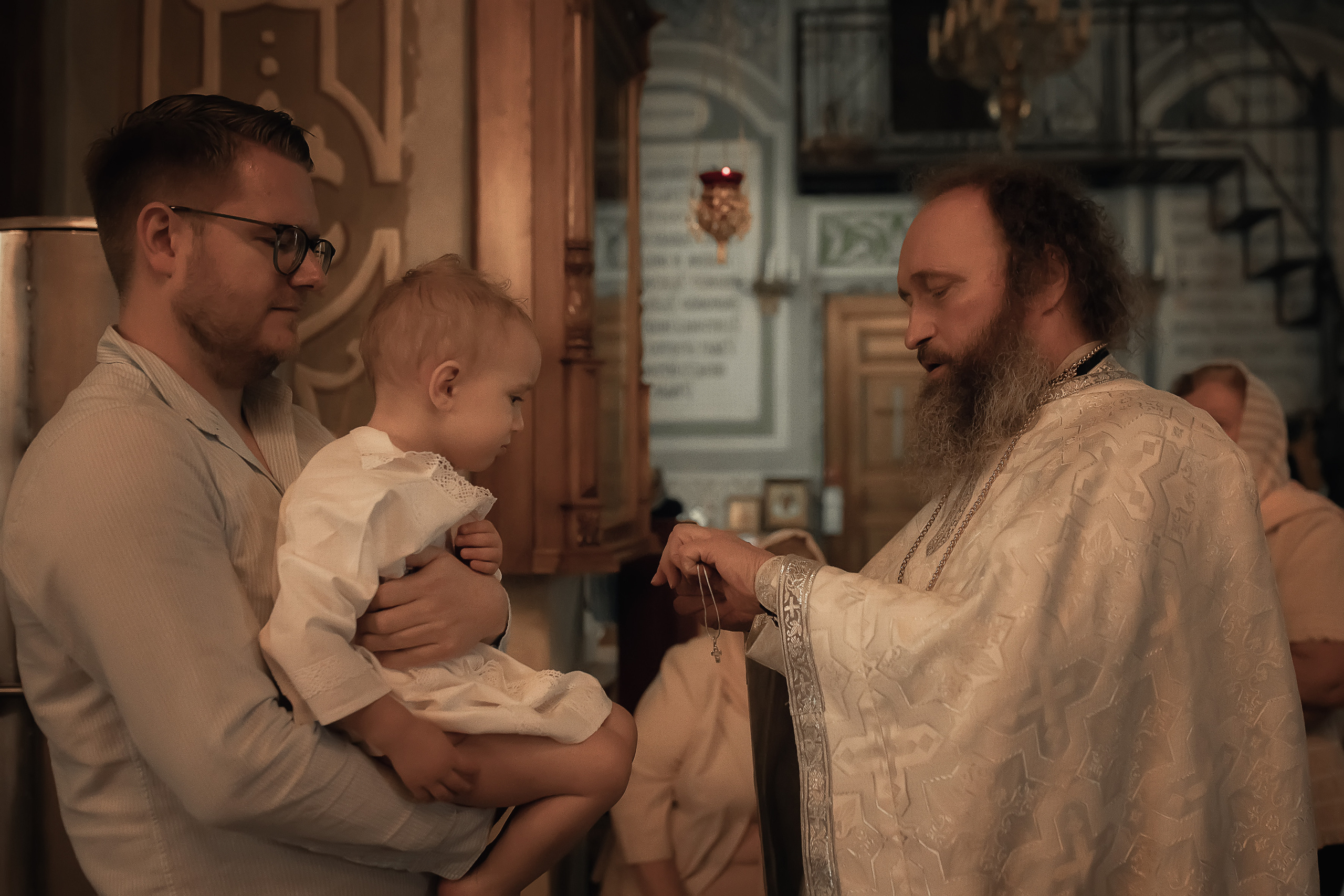 КРЕЩЕНИЕ ЛЬВА И МАРКА. ФОТОГРАФ