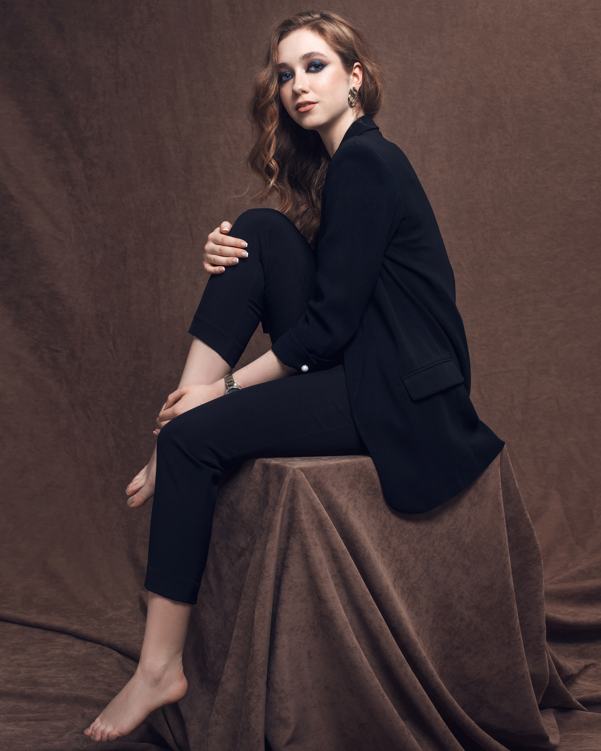 Студийный женский портрет. Фотостудия «Gelios». Фотосессии в Калининграде