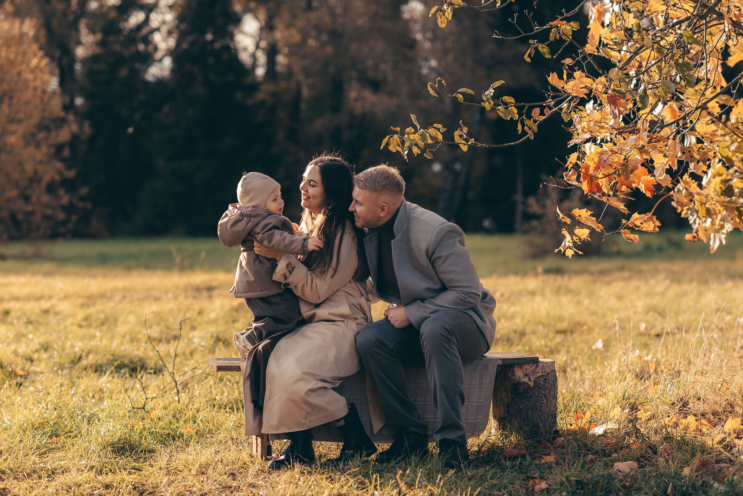 Осень в парке. Семейный фотограф в Домодедово и Москве Елена Пичугина