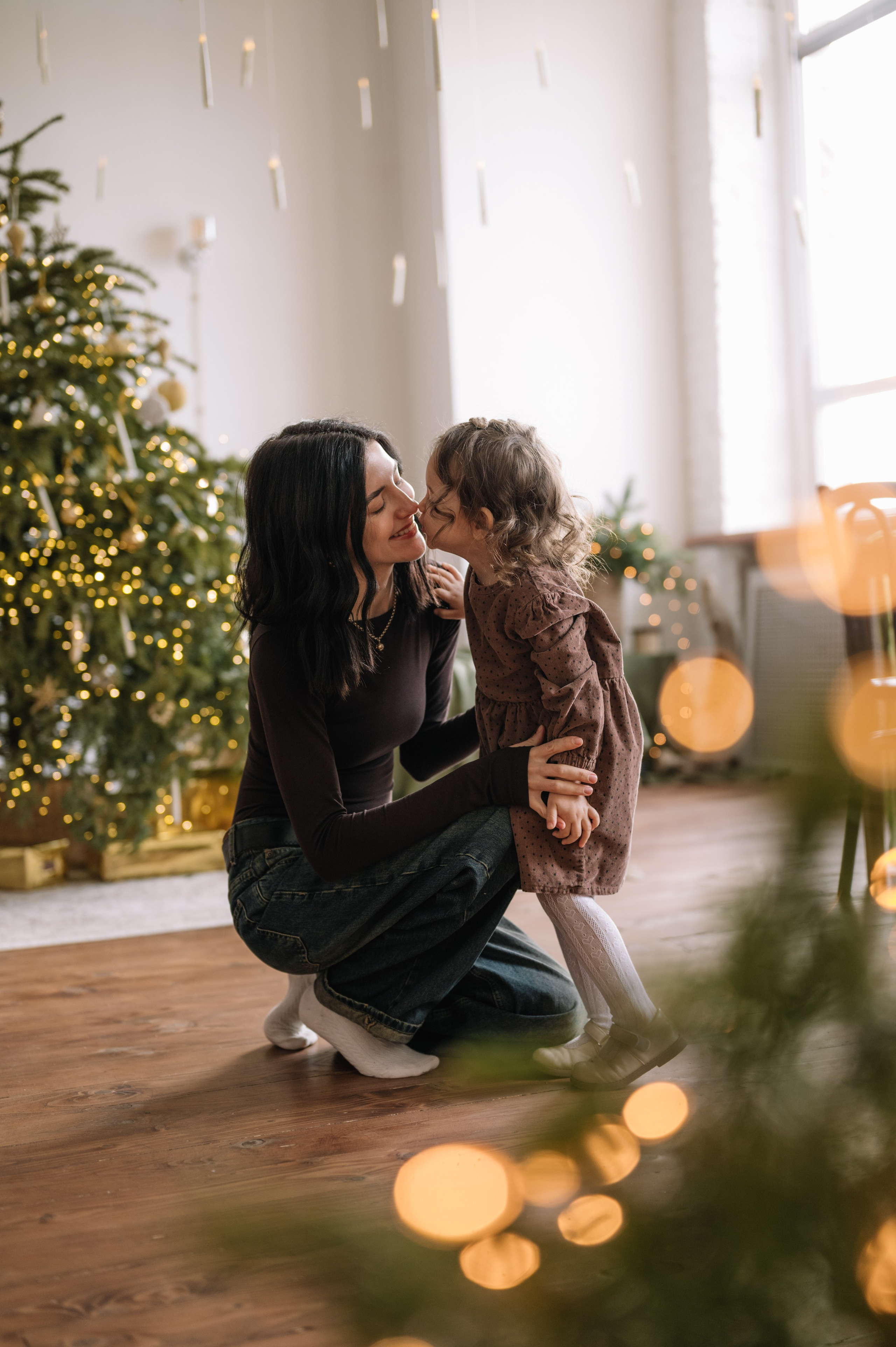 Новогодняя семейная фотосессия. Свадебный и семейный фотограф в Краснодаре Алина Мельник