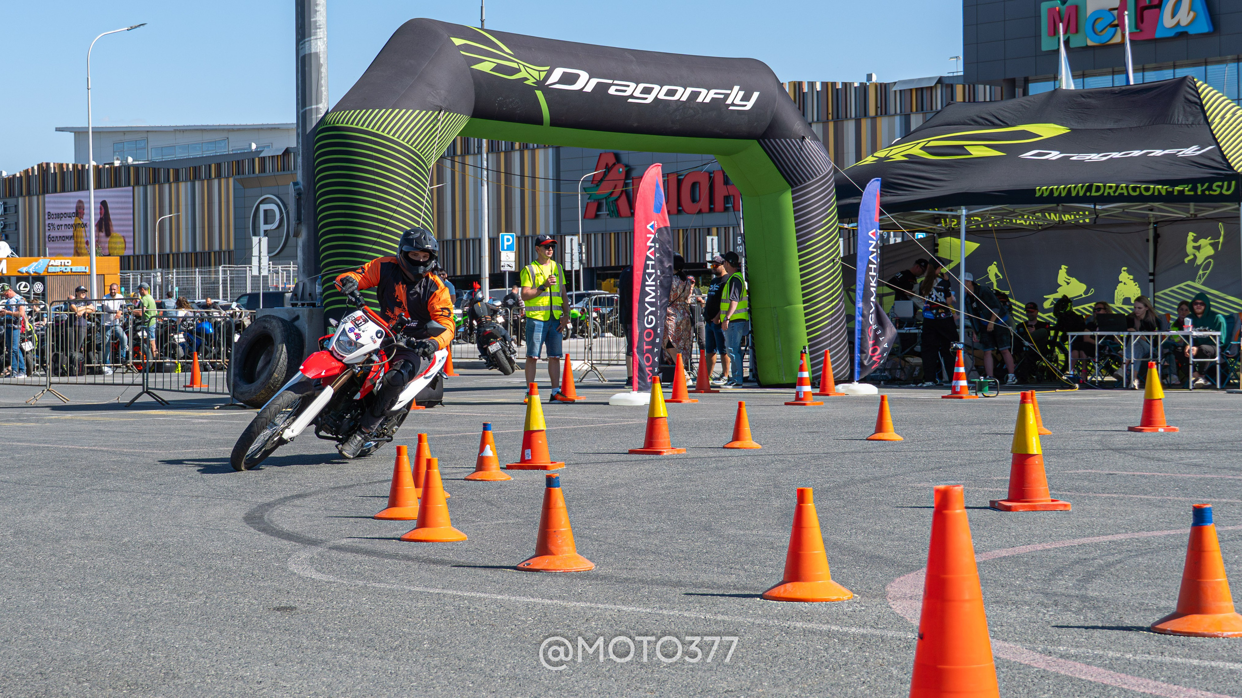 Motogymkhana CUP 1 Ekat 2025. Moto377