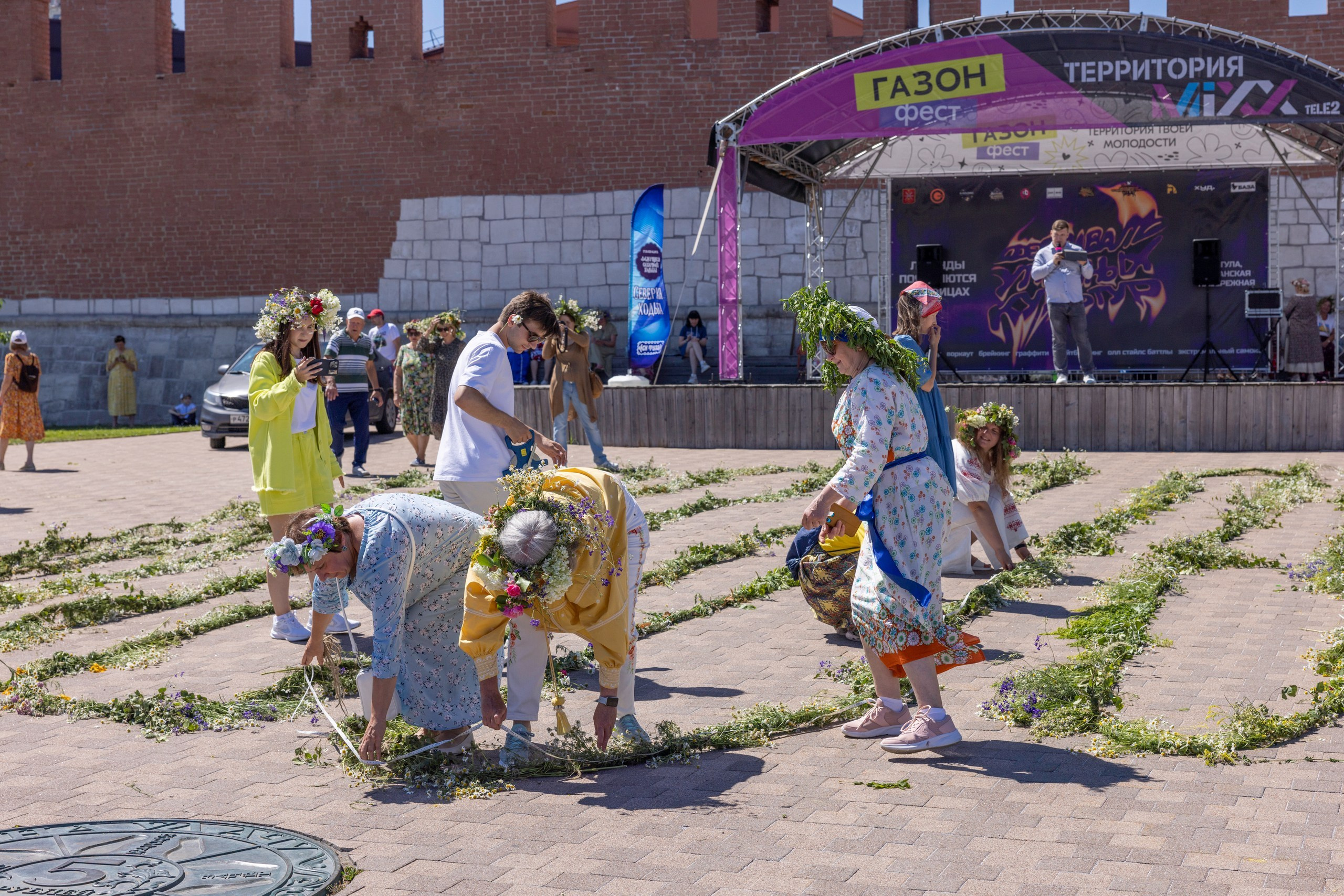 Фестиваль «Ромашковый хоровод». Северная ходьба. Фотограф в Туле Крупский АнДРей. Фотостудия «КАДР71» в Туле