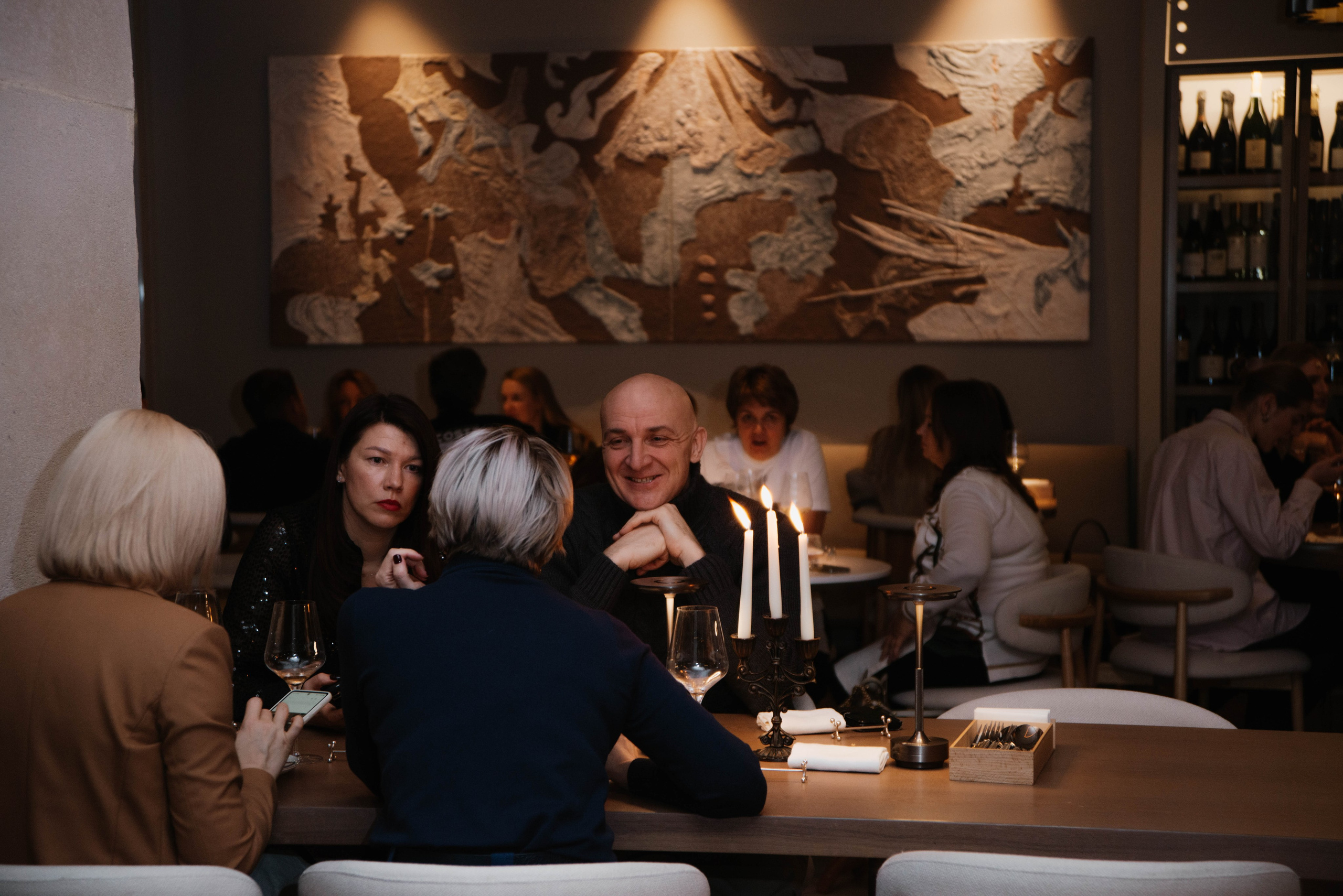 Шеф-тейбл в ресторане La Volte. Ксения Glossa. Портретный и репортажный фотограф в Самаре