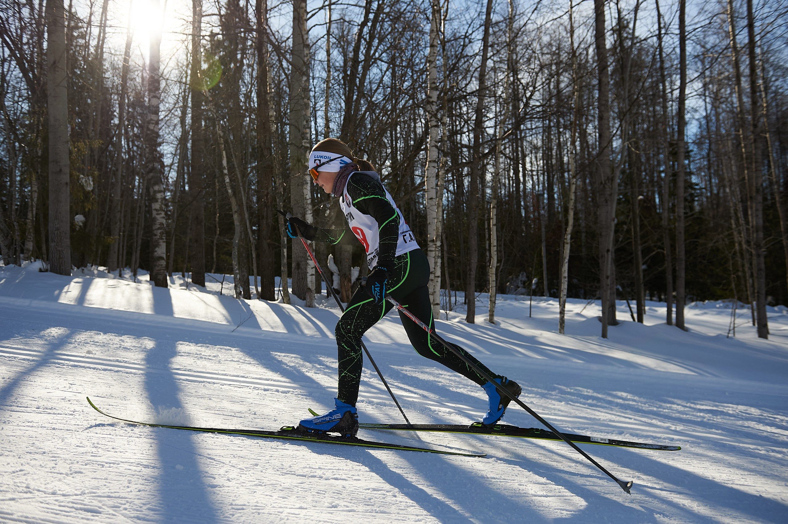 Всероссийские соревнования по лыжным гонкам «Пионерская правда». Ижевс. Спортивный репортажный фотограф в Ижевске Сергей Мерзляков