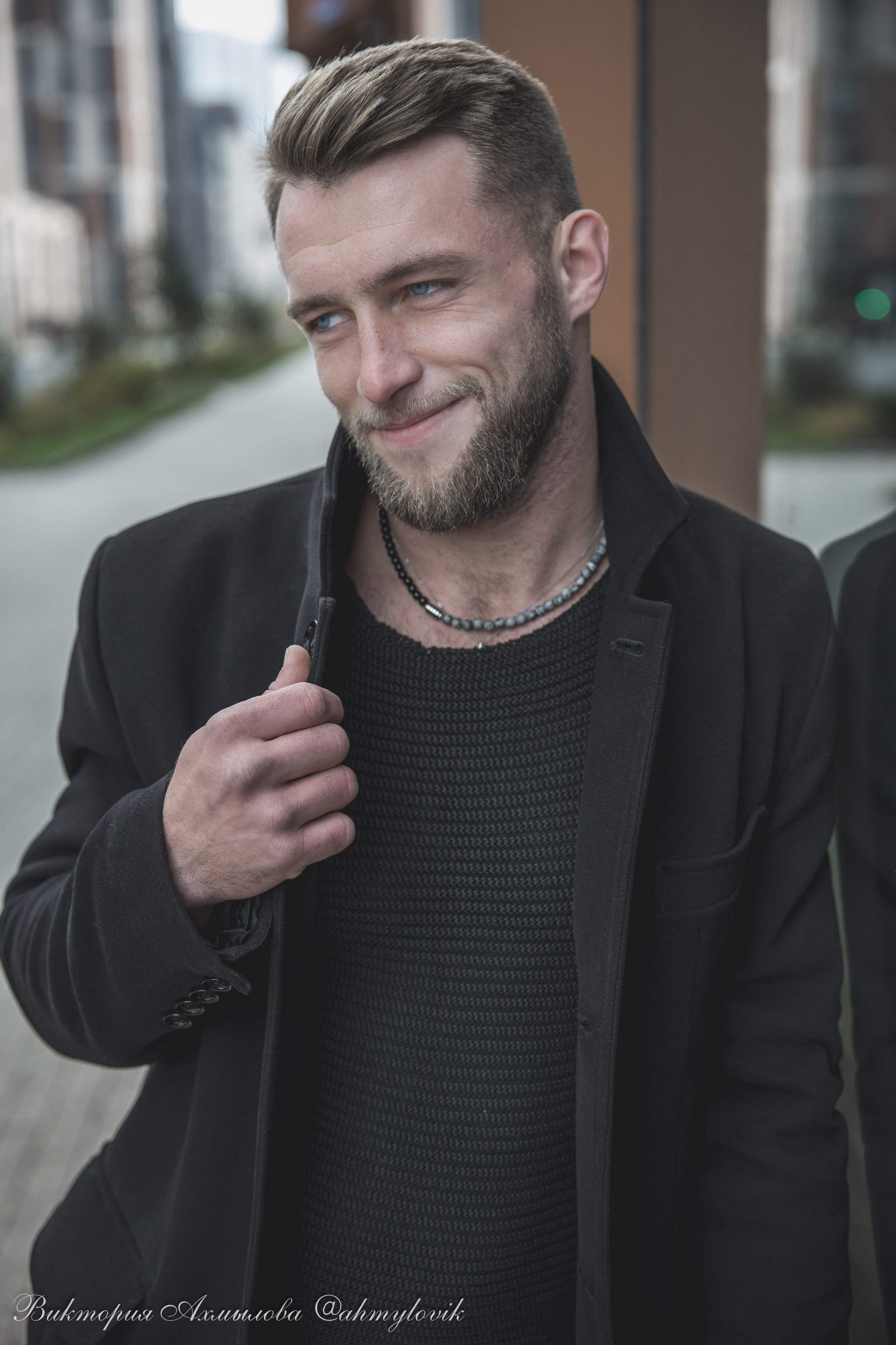 Прогулка с Хаски (Сергей). Виктория Ахмылова. Фотограф в Москве