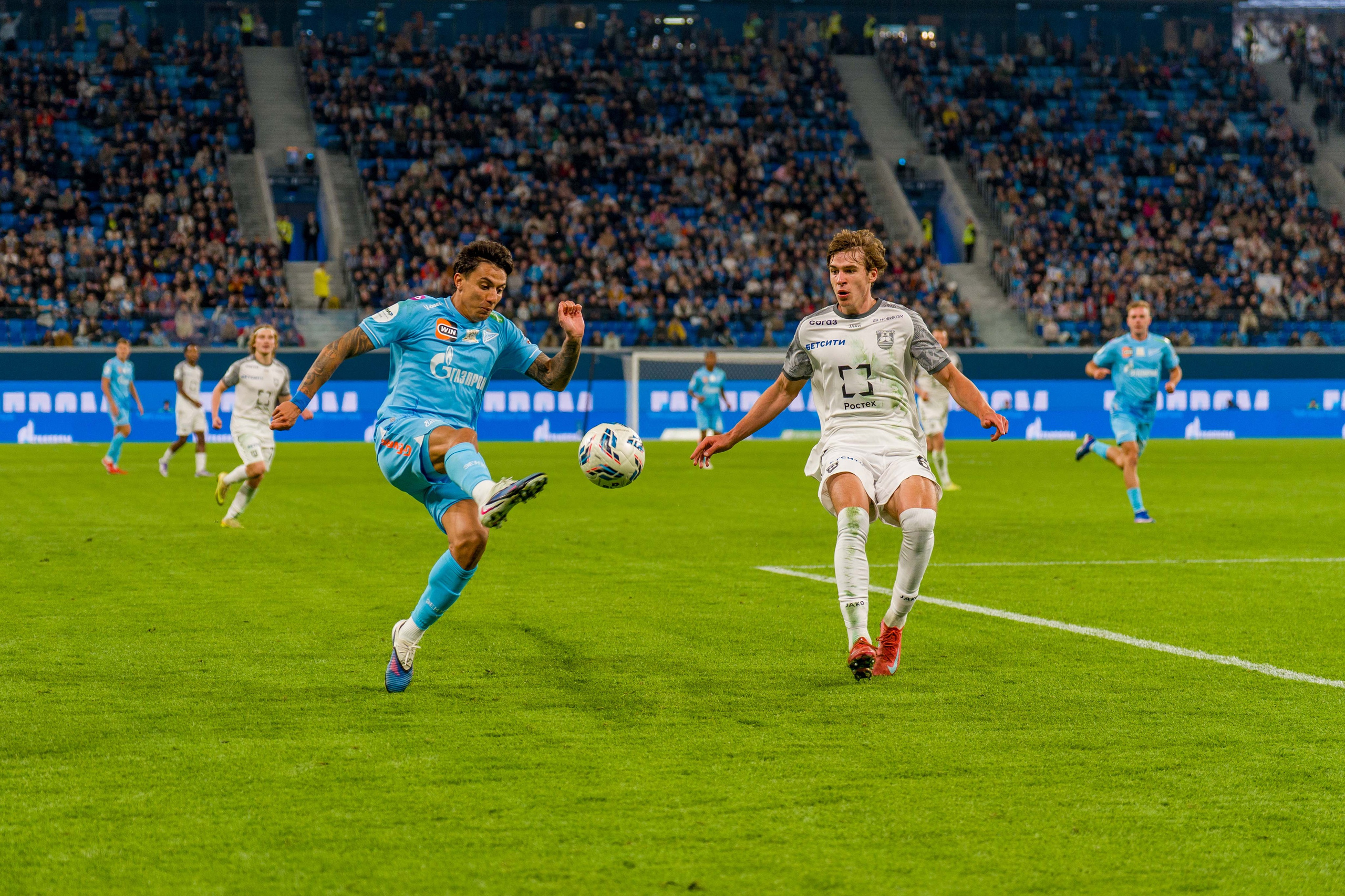 Zenit vs Baltika — RPL 2025/26 match gallery at Gazprom Arena | Anton Gauf. Sports Photographer in Saint Petersburg | Anton Hauff