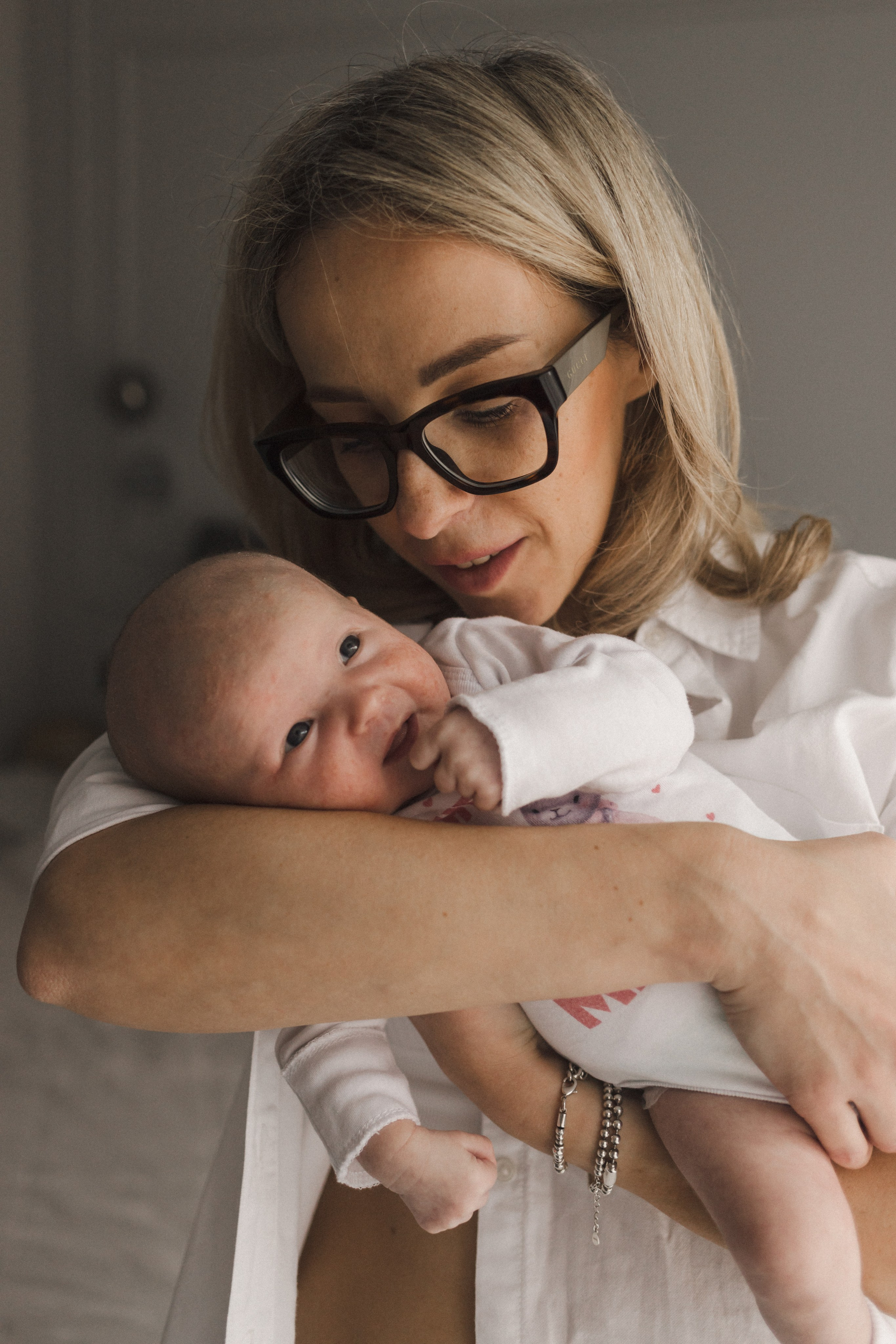 Самый первый месяц жизни. Семейный фотограф в Москве