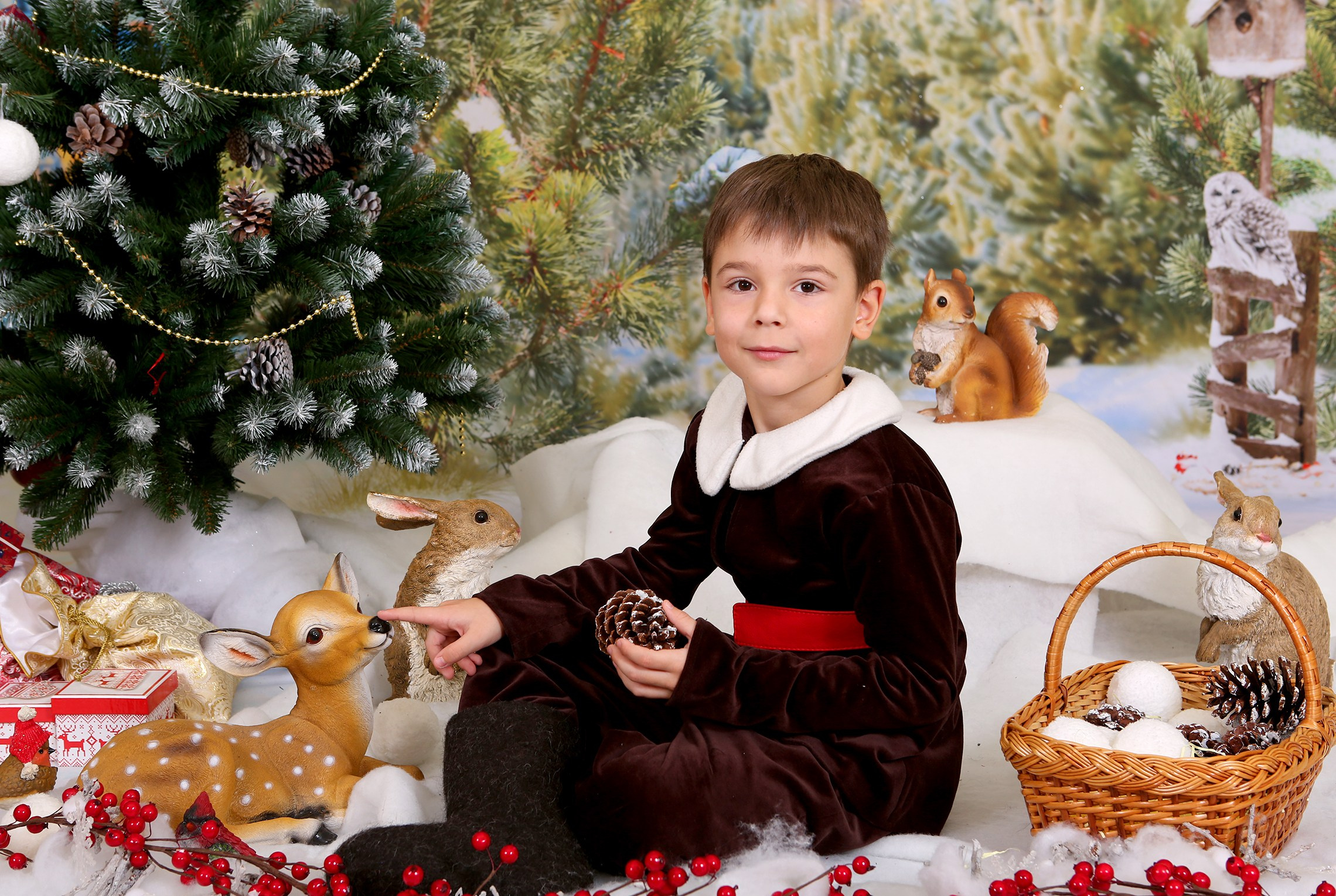 Зимняя сказка. Студия детской и семейной фотографии 12кадров