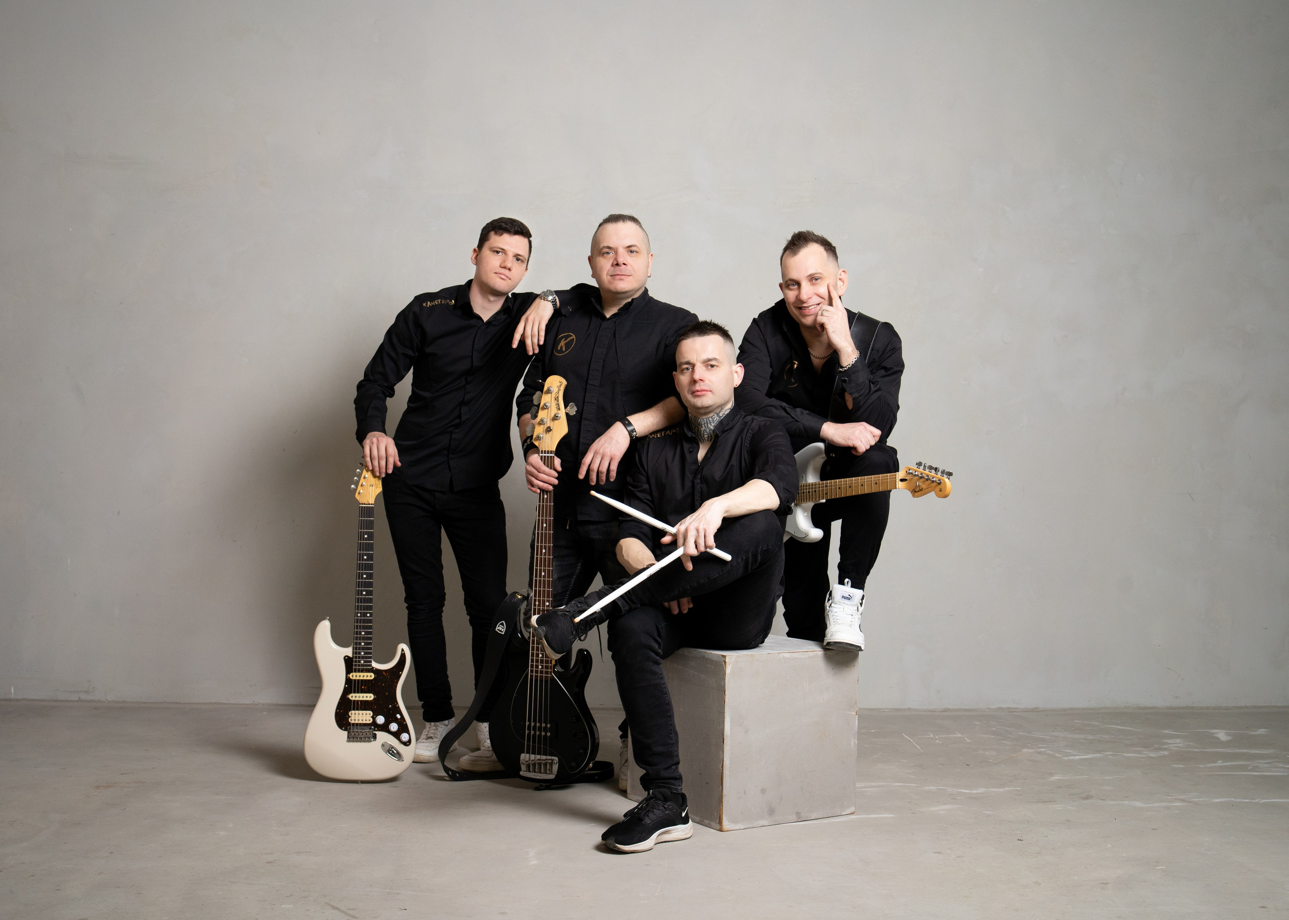 Промо для группы «Качегары». Фотограф Иван Шабунов