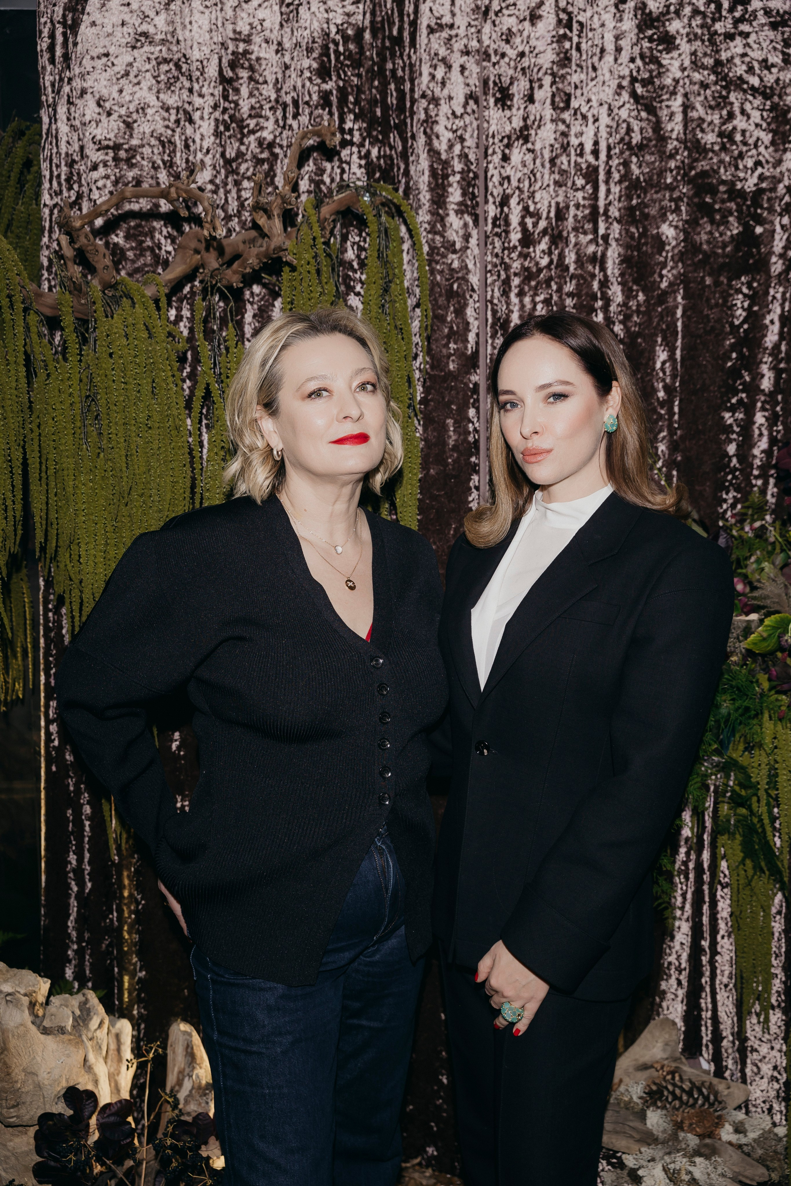 Мария Федорова и Ирина Зарькова на Трюфельном ужине в ресторане «Selfie»