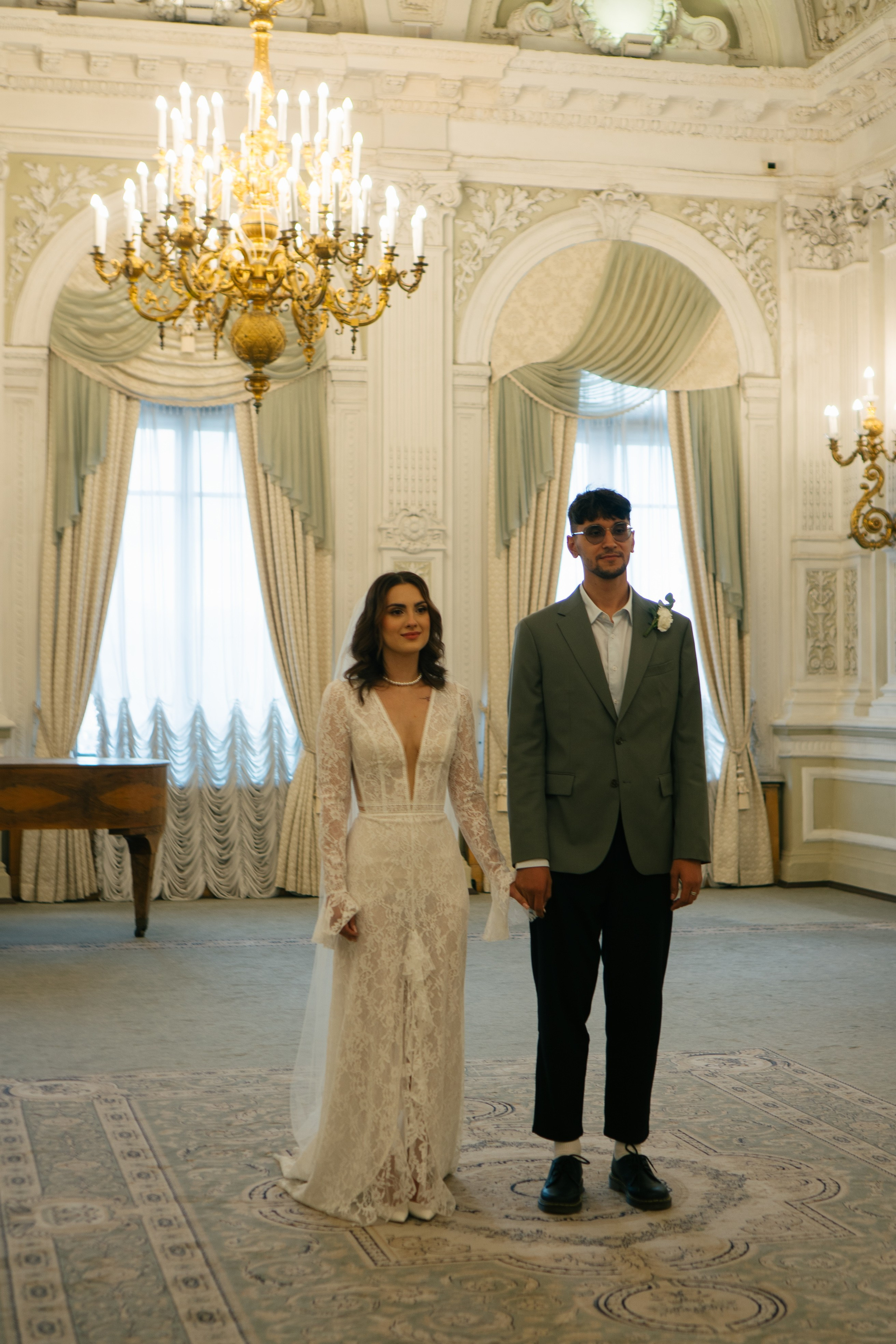 СВАДЕБНАЯ СЬЕМКА В ПЕРВОМ ДВОРЦЕ БРАКОСОЧЕТАНИЯ. Профессиональный фотограф, Санкт-Петербург — Виктория Богомолова