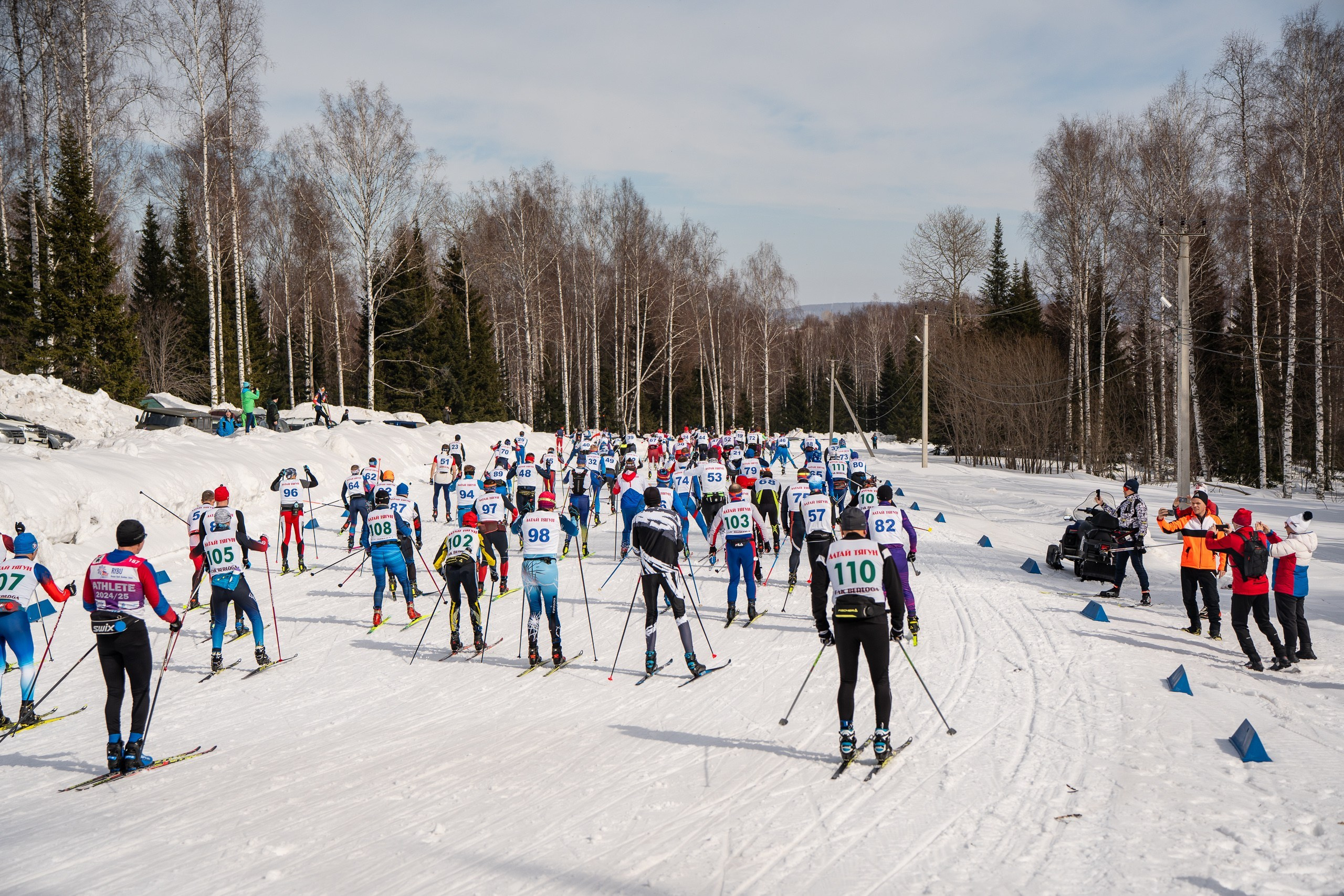 XVI Тягунский лыжный марафон. Олег Лукьянов — фотограф