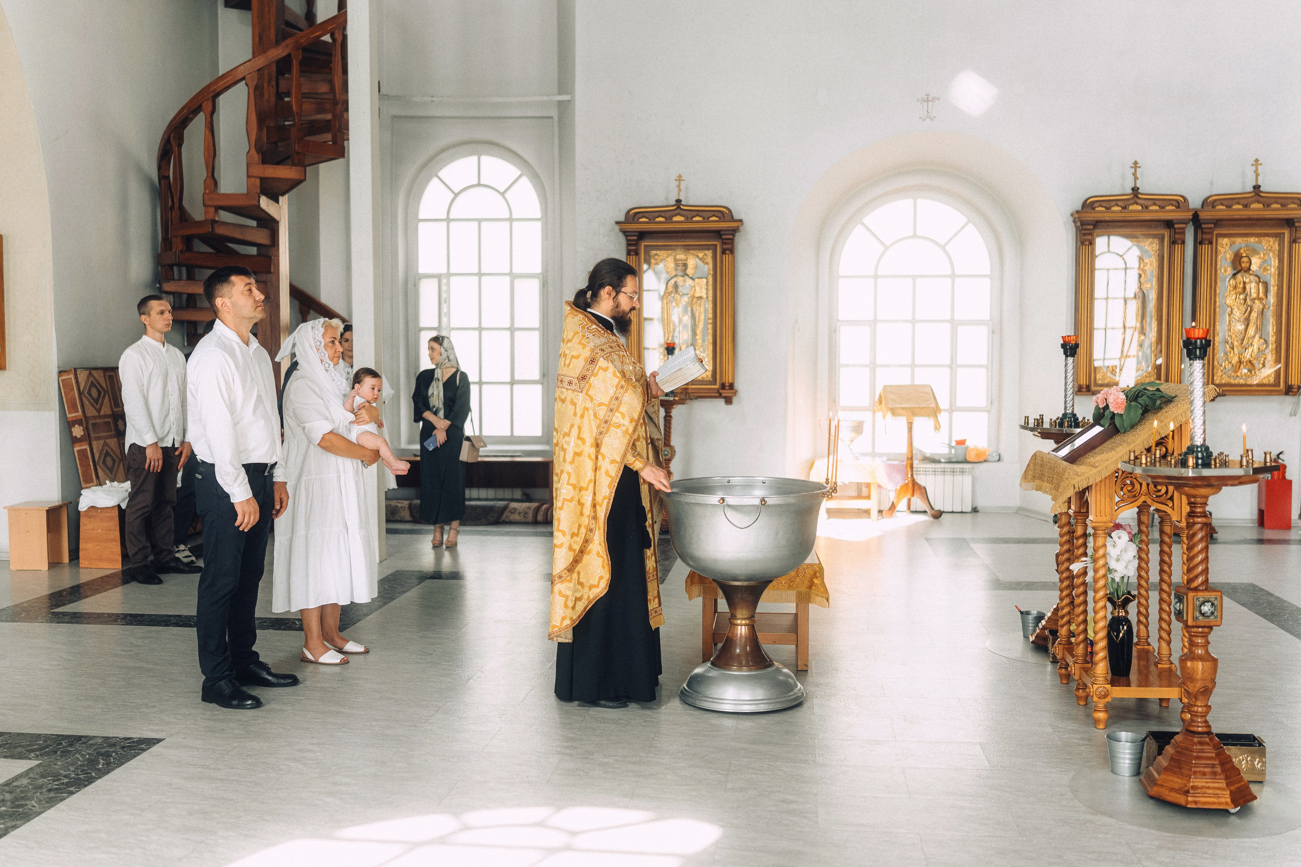 Таинство крещения в Воронеже. Свадебный и репортажный фотограф в Воронеже Роман Янко