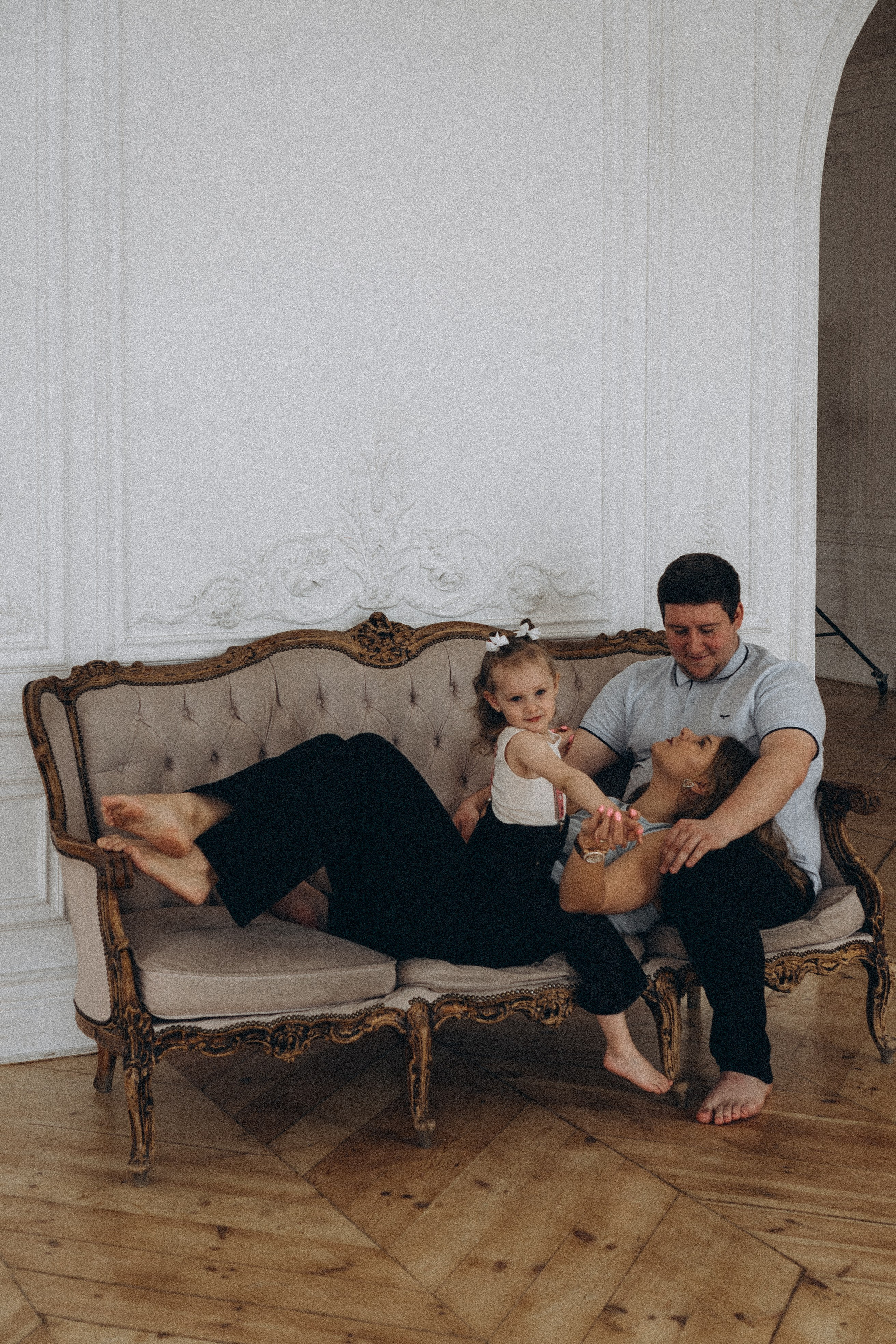 Семейная история в студии. Профессиональный фотограф, Санкт-Петербург — Виктория Богомолова