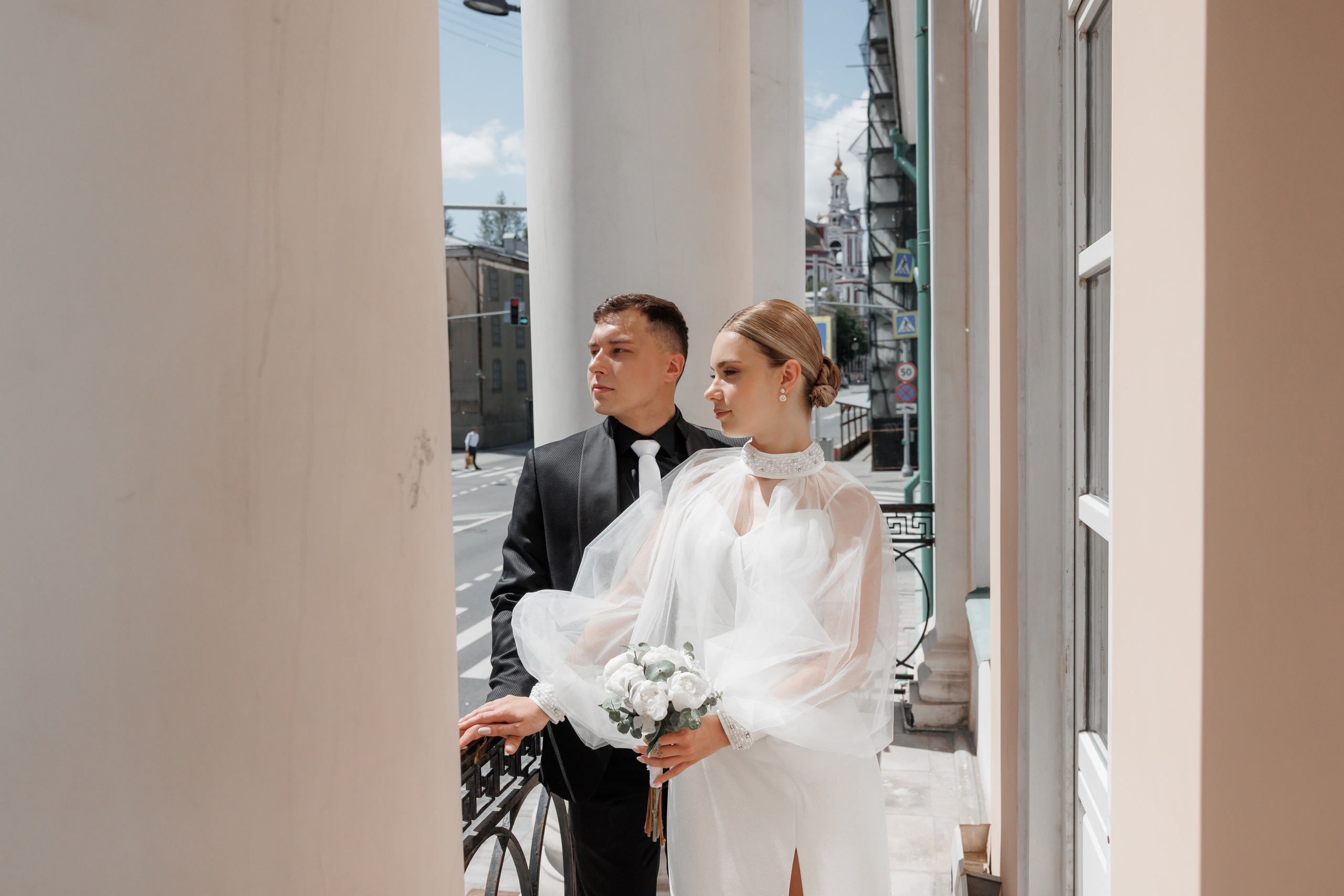 Анна и Сергей, Особняк Муравьевых-Апостолов, прогулка по ВДНХ, ресторан «Домик в саду». Свадебный и репортажный фотограф (Москва, Королев и другие)