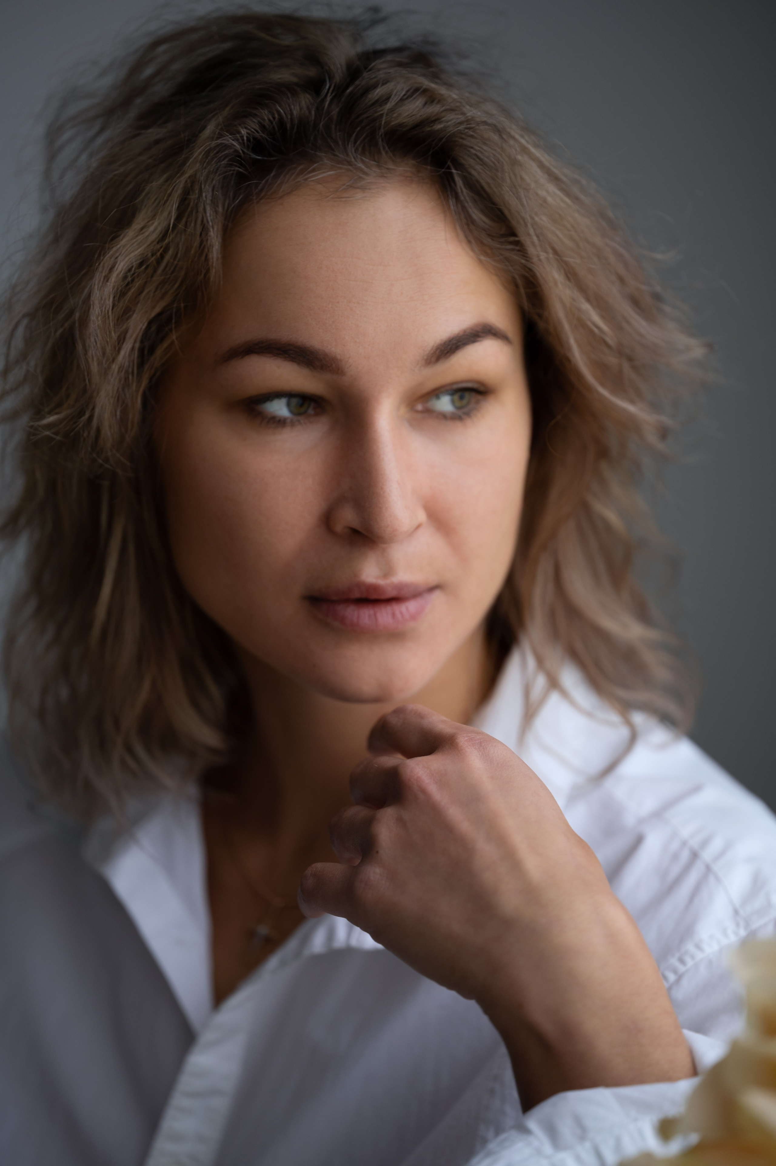 Фотосессия девушки в платье