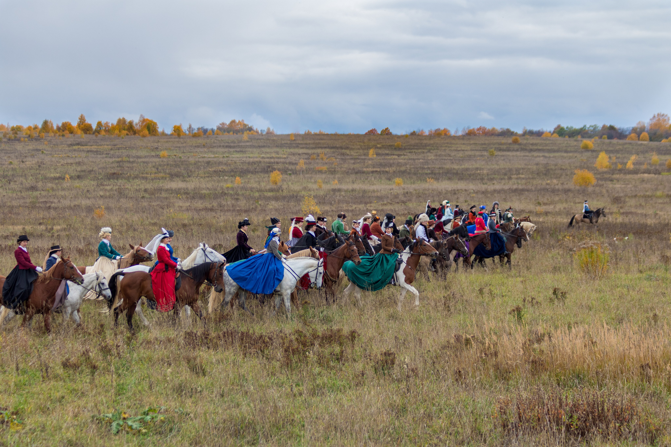Конно-псовые охоты. Балетный фотограф в Москве Галина Молчанова