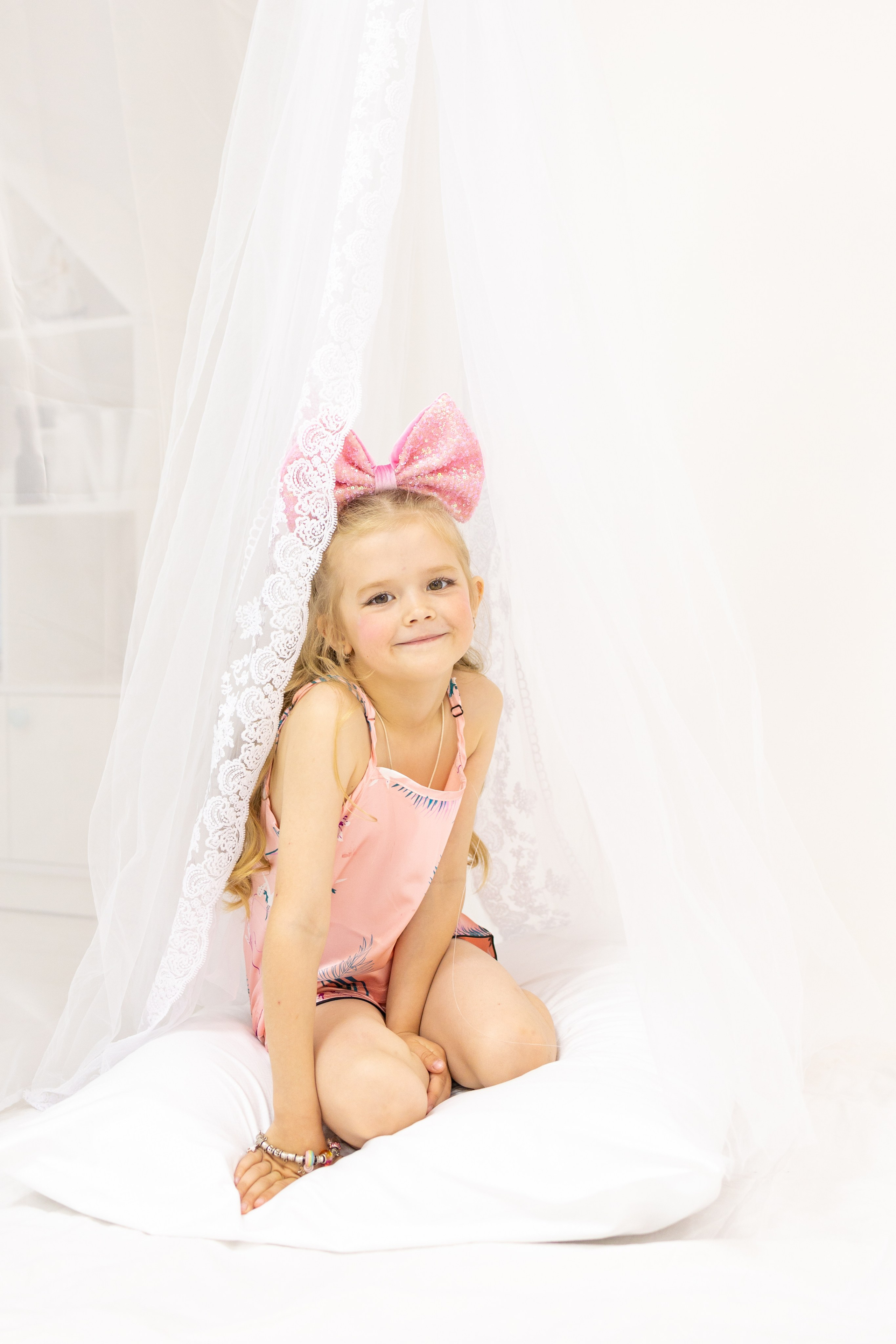 Ксюшенька, 6 лет, с визажистом. Фотограф новорожденных в Нижнем Новгороде Надежда Кадылкина