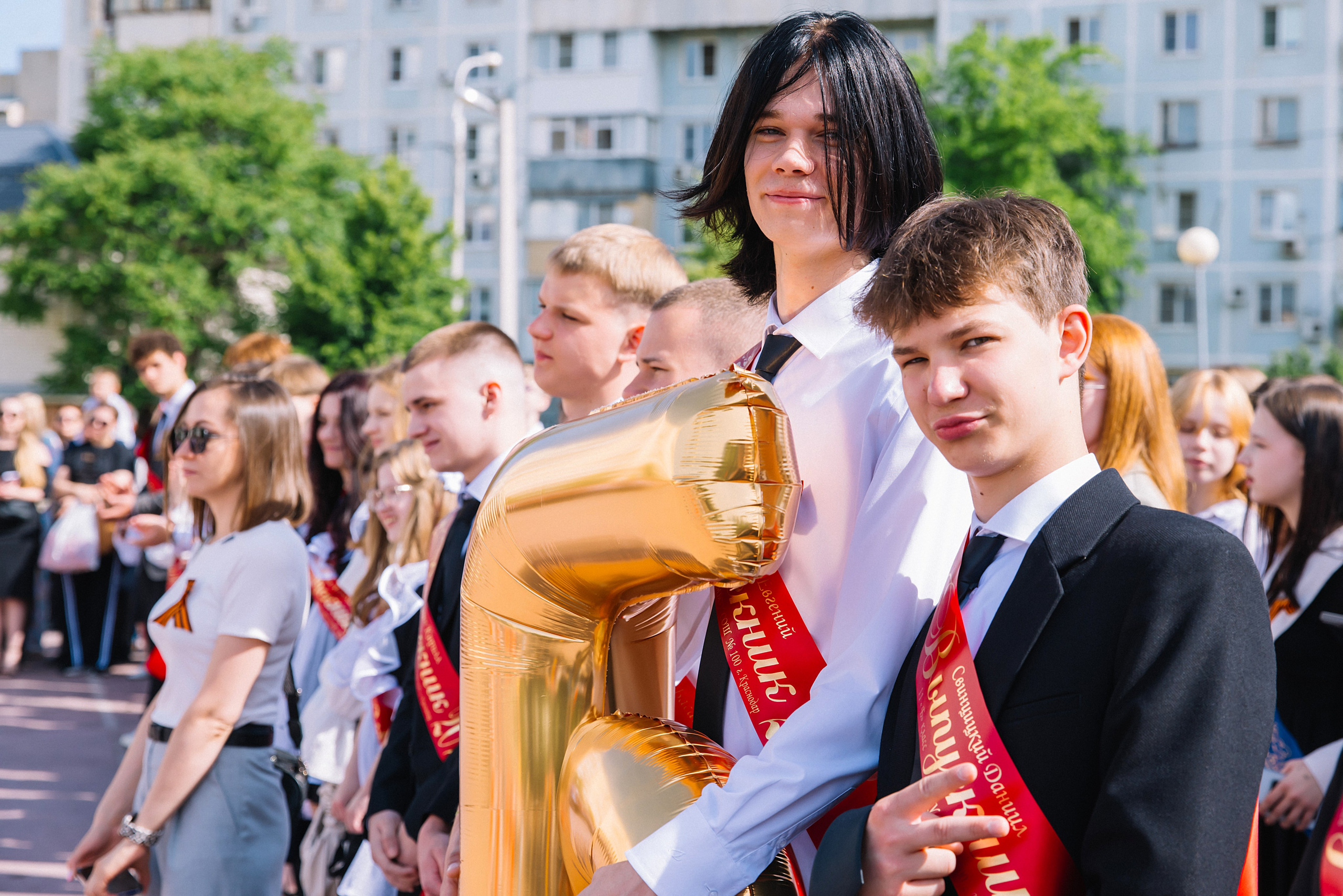 1 сентября 11 класс ШК№ 100. Фотограф и Видеограф в Краснодаре Юлия Солодченко