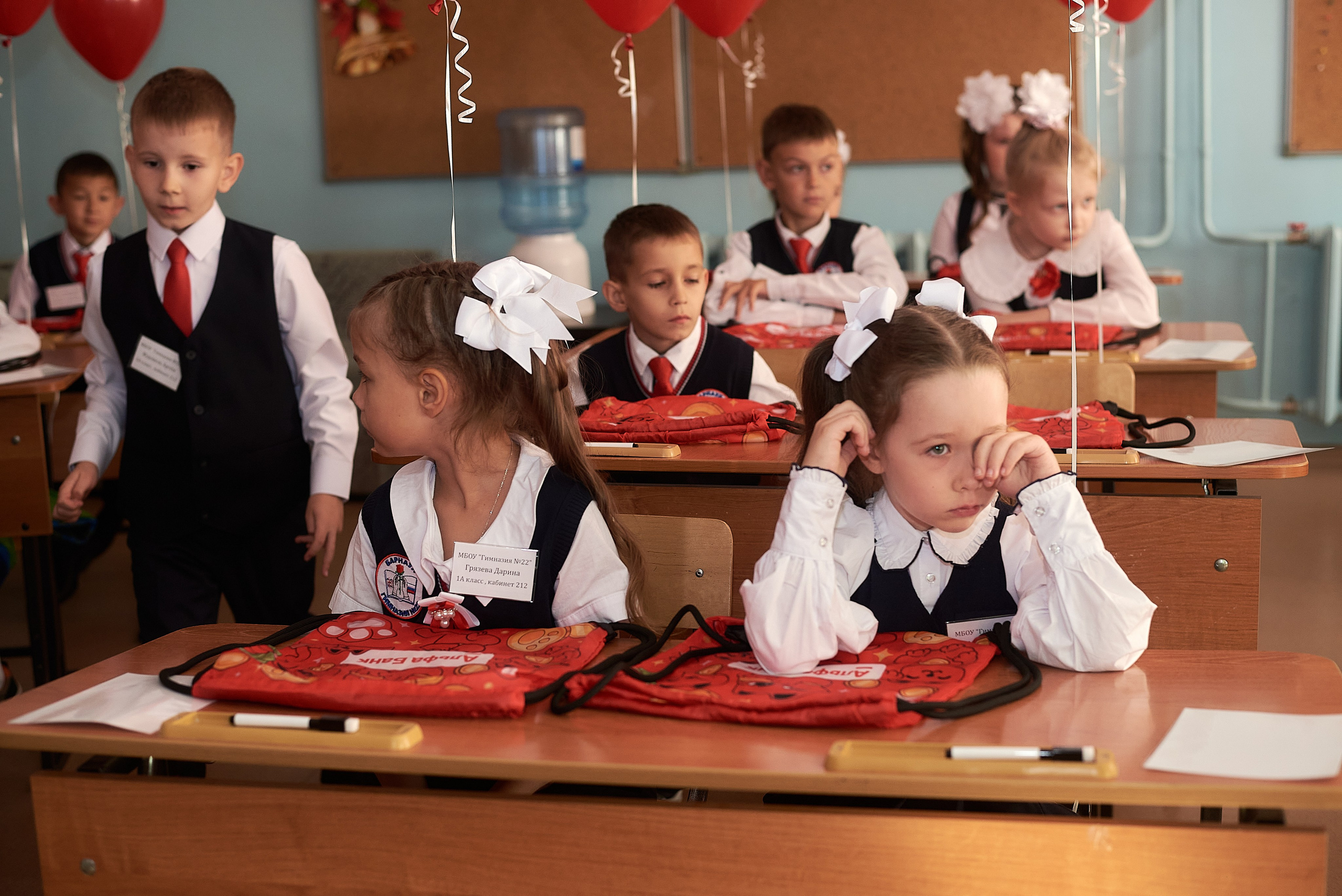 Первый класс. Фотограф Елена Дука. Контент съемка. Семейная фотография