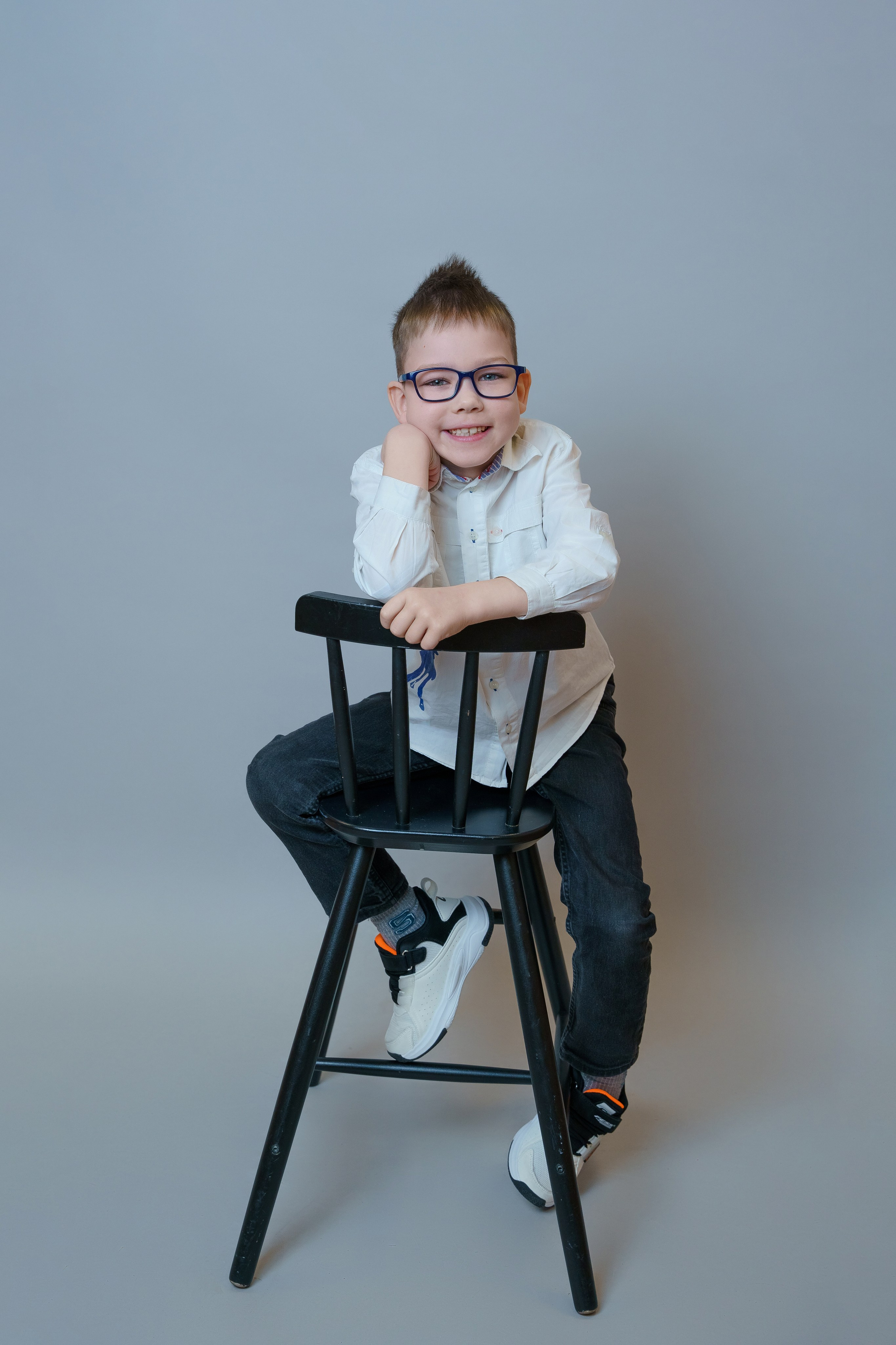 Студийная съемка в саду