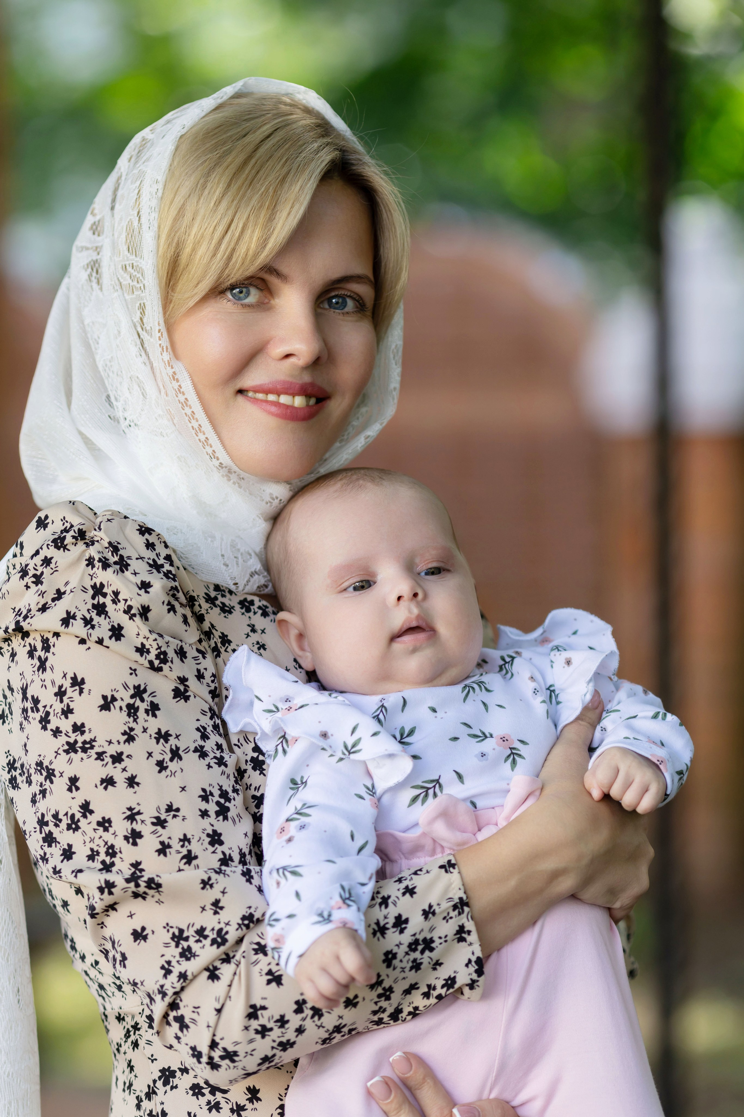 Крещение Веры. Храм преподобного Саввы Сторожевского. Семейный и детский фотограф Анна Петракова