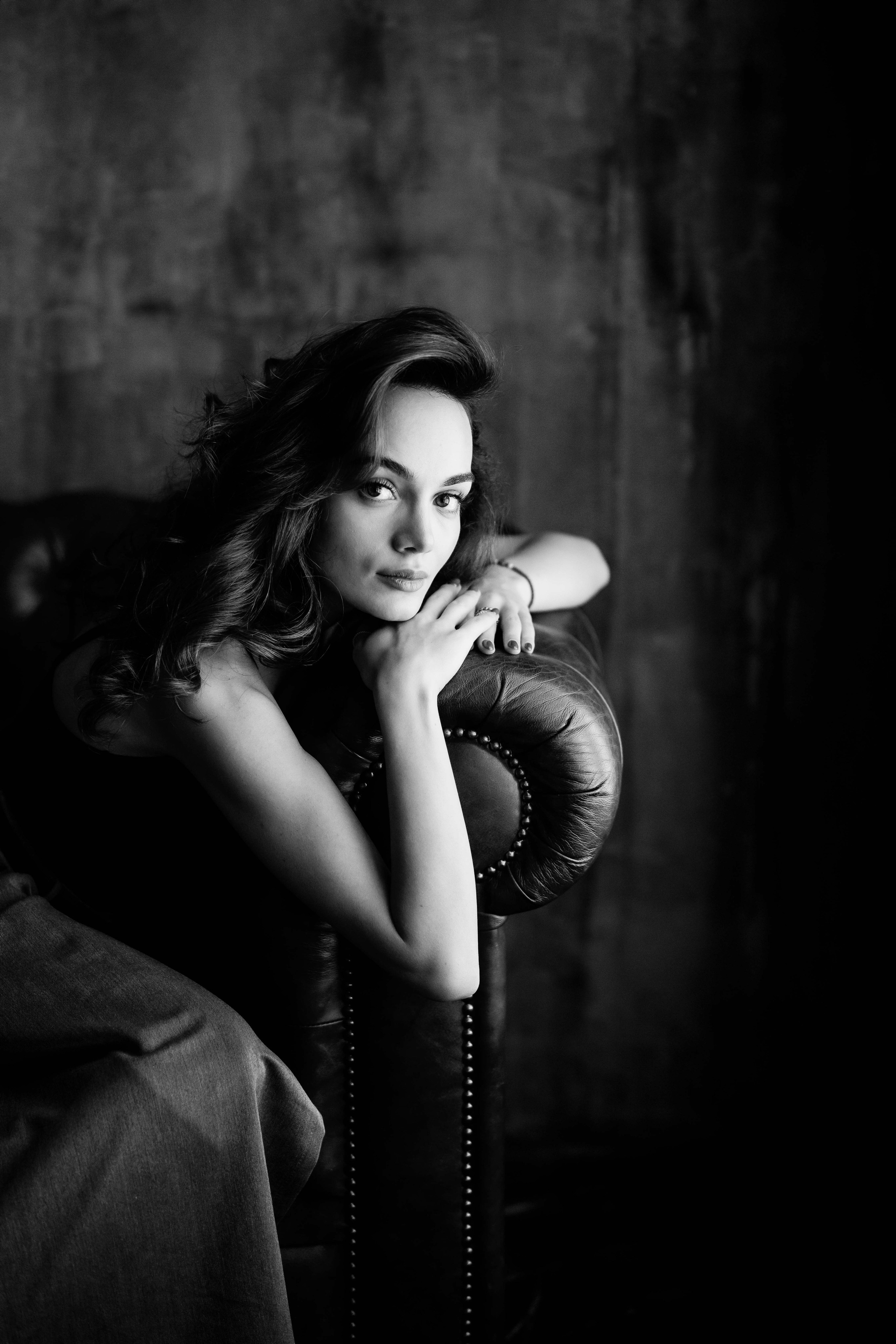 ЧБ Фотограф Ольга Лесли